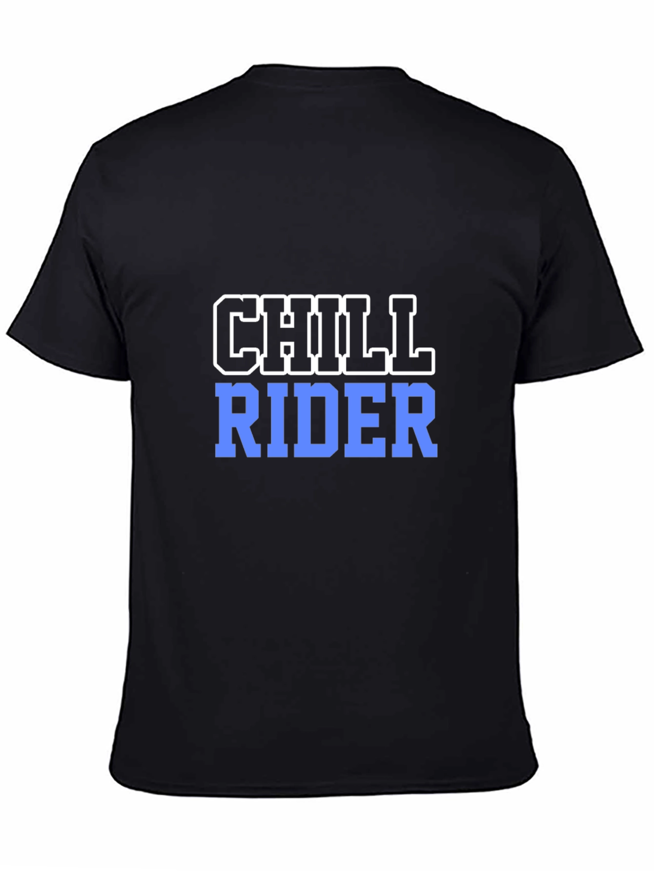 Chill Rider Black T-Shirt