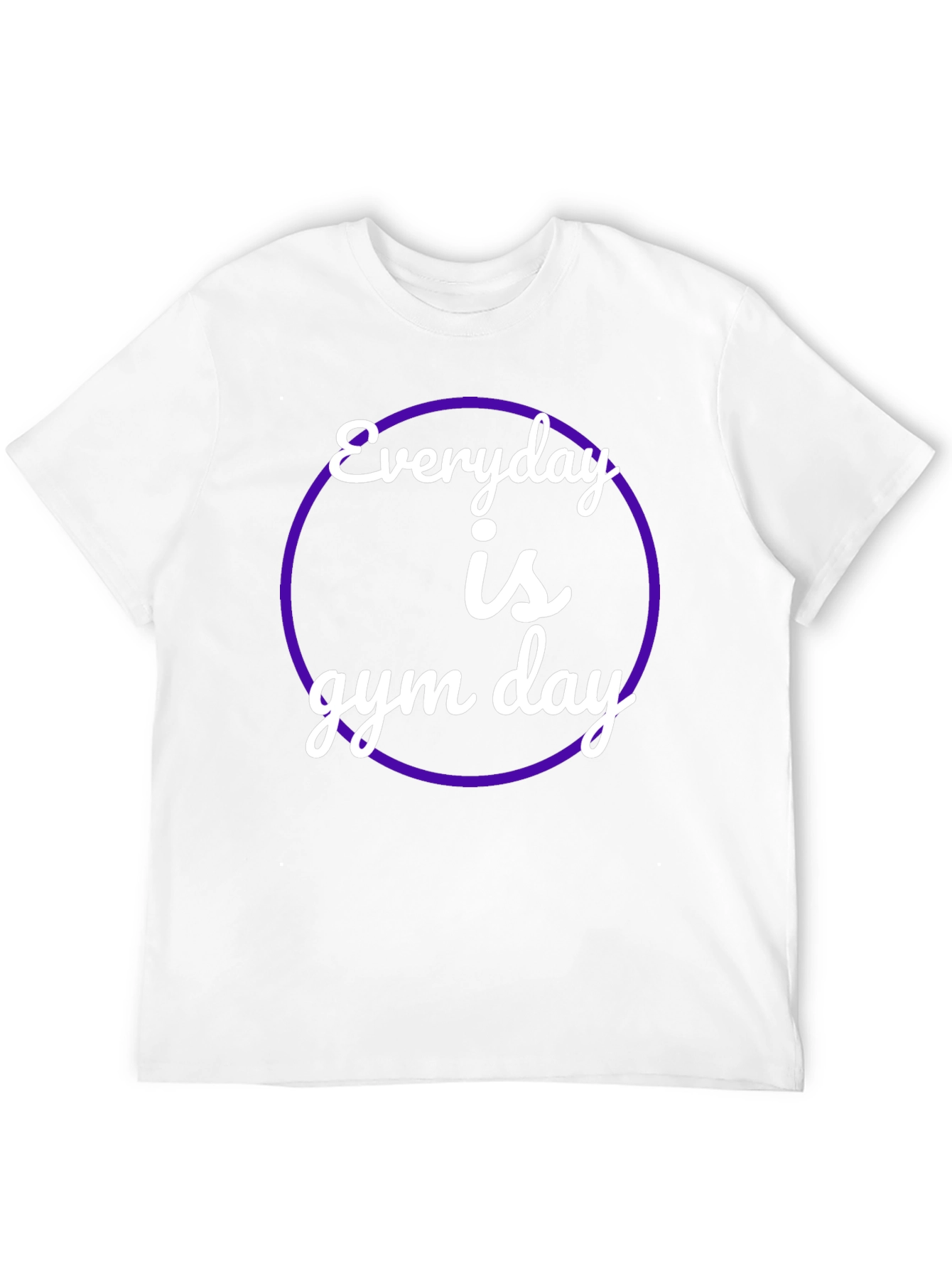Everyday is Gym Day Black T-Shirt