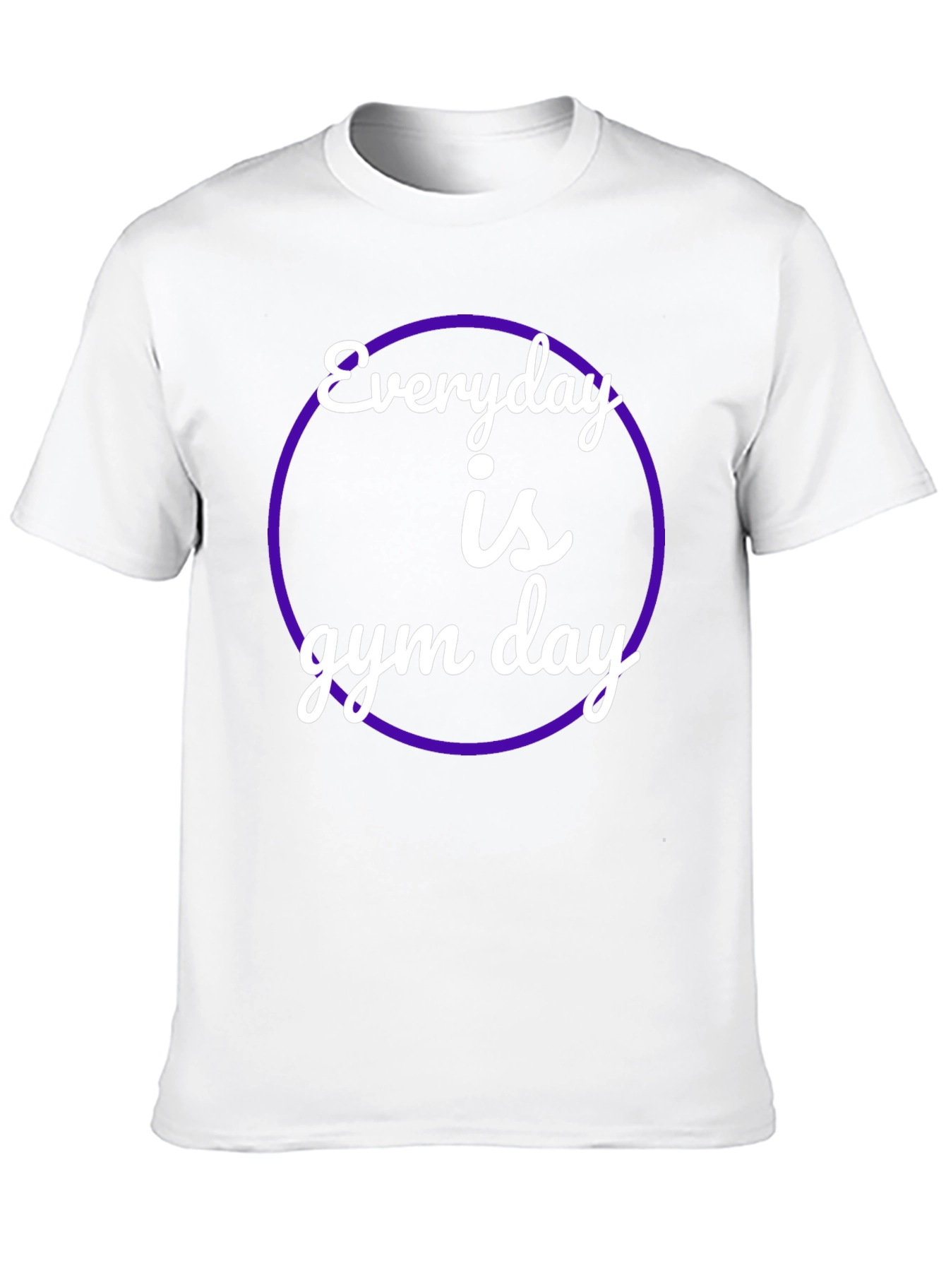 Everyday is Gym Day Black T-Shirt