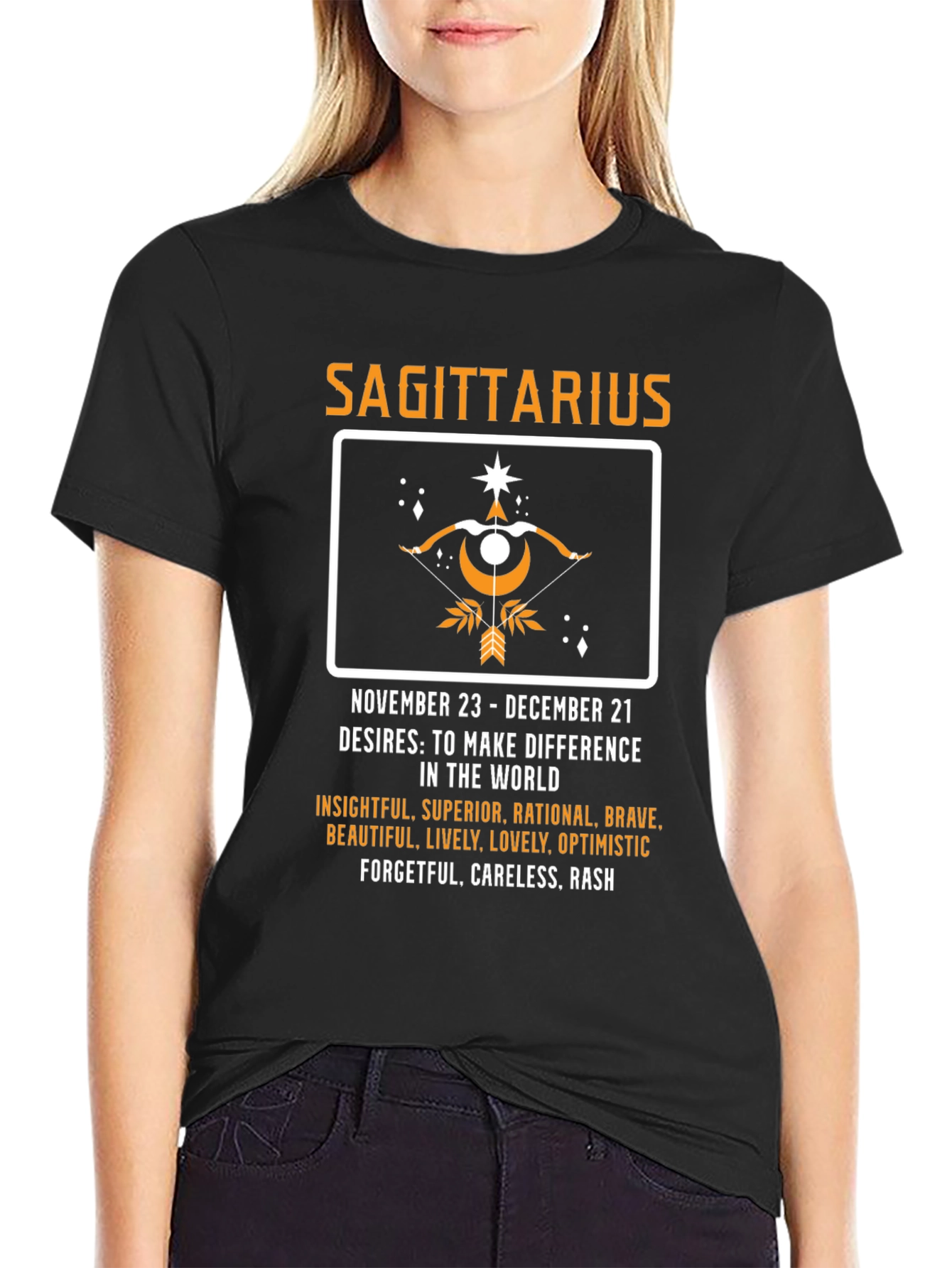 Sagittarius Zodiac T-Shirt - November/December Birthday Gift