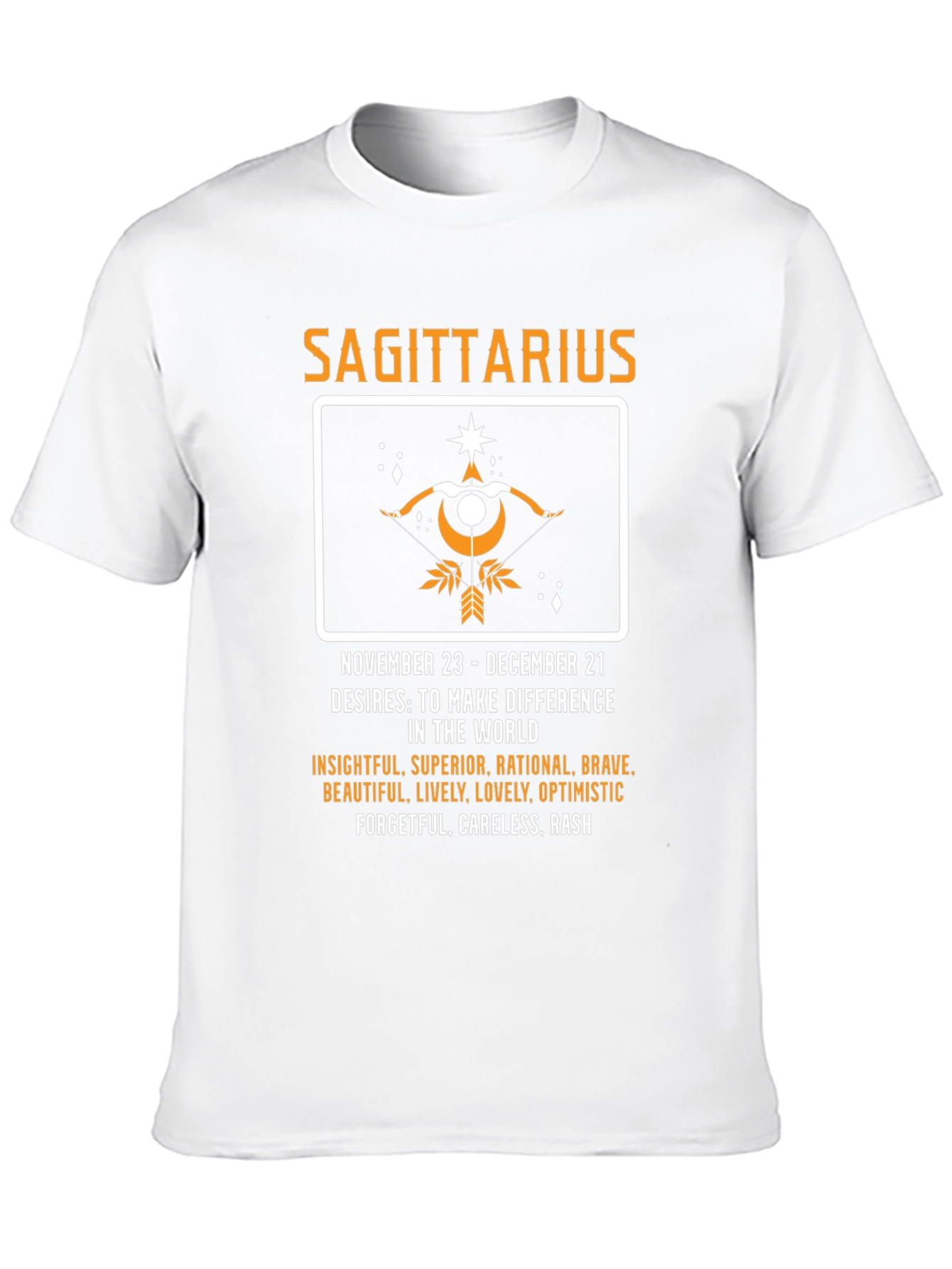 Sagittarius Zodiac T-Shirt - November/December Birthday Gift