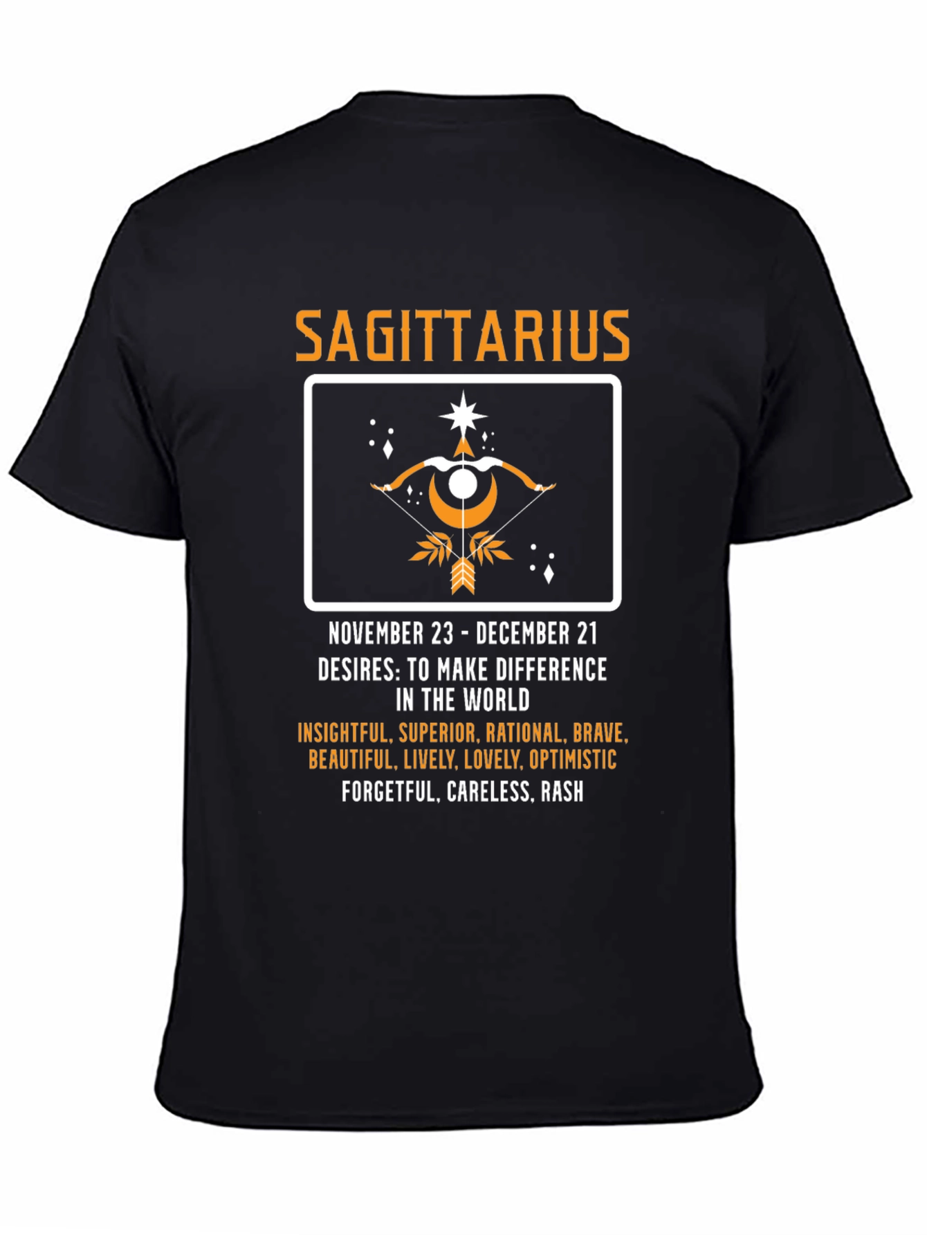 Sagittarius Zodiac T-Shirt - November/December Birthday Gift