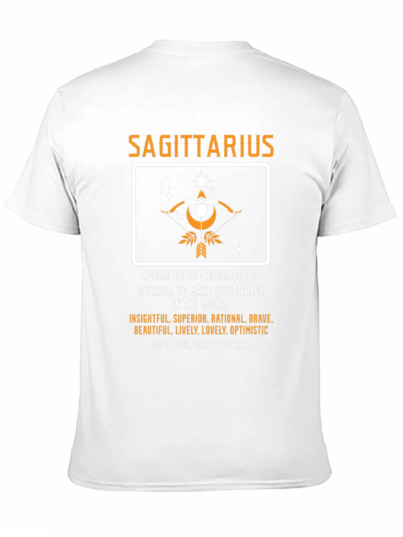Sagittarius Zodiac T-Shirt - November/December Birthday Gift