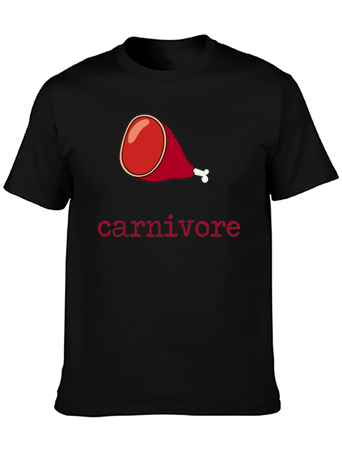 Carnivore Ham Graphic Tee - Meat Lovers T-Shirt