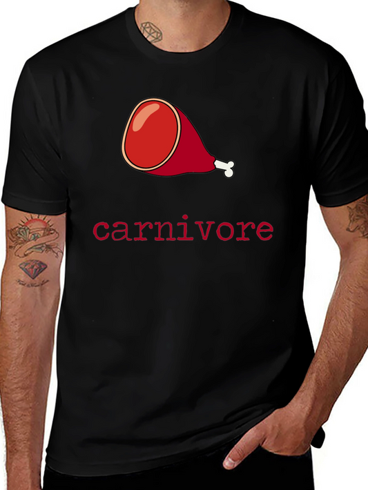Carnivore Ham Graphic Tee - Meat Lovers T-Shirt