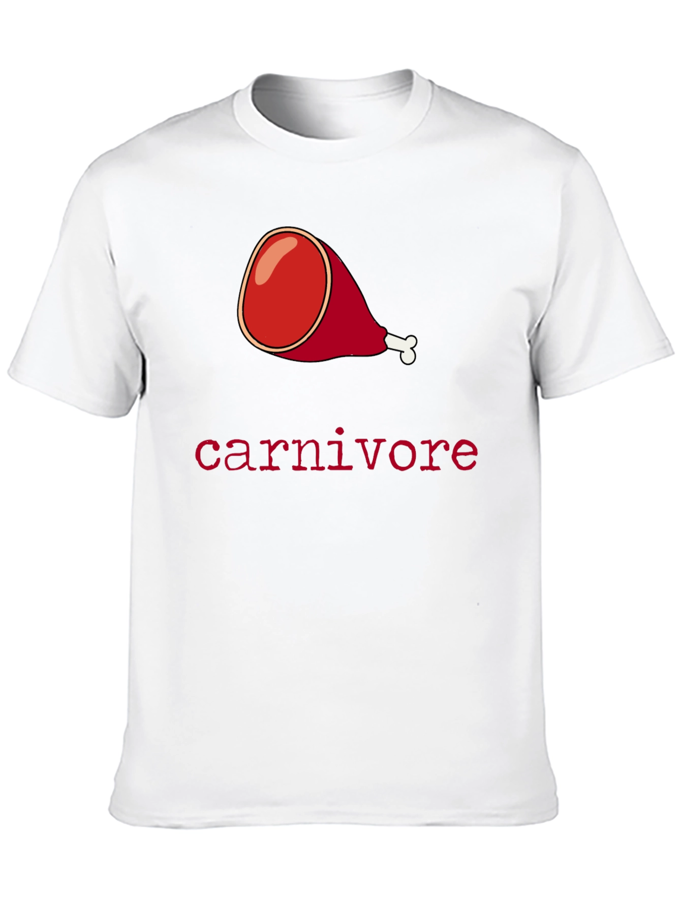 Carnivore Ham Graphic Tee - Meat Lovers T-Shirt