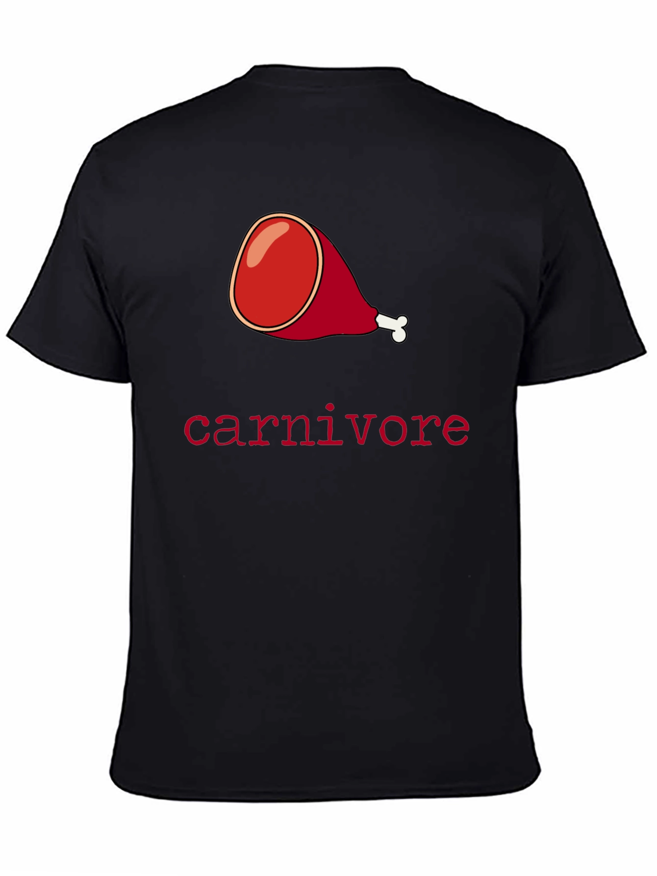 Carnivore Ham Graphic Tee - Meat Lovers T-Shirt