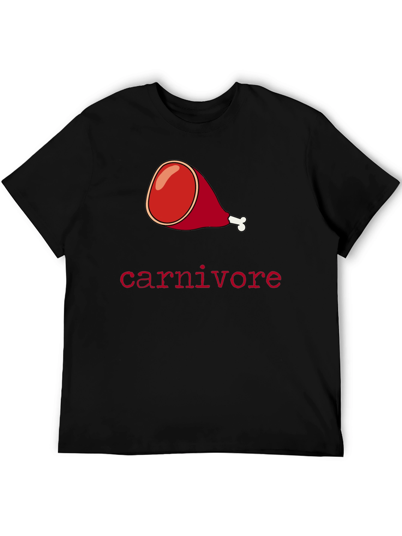 Carnivore Ham Graphic Tee - Meat Lovers T-Shirt