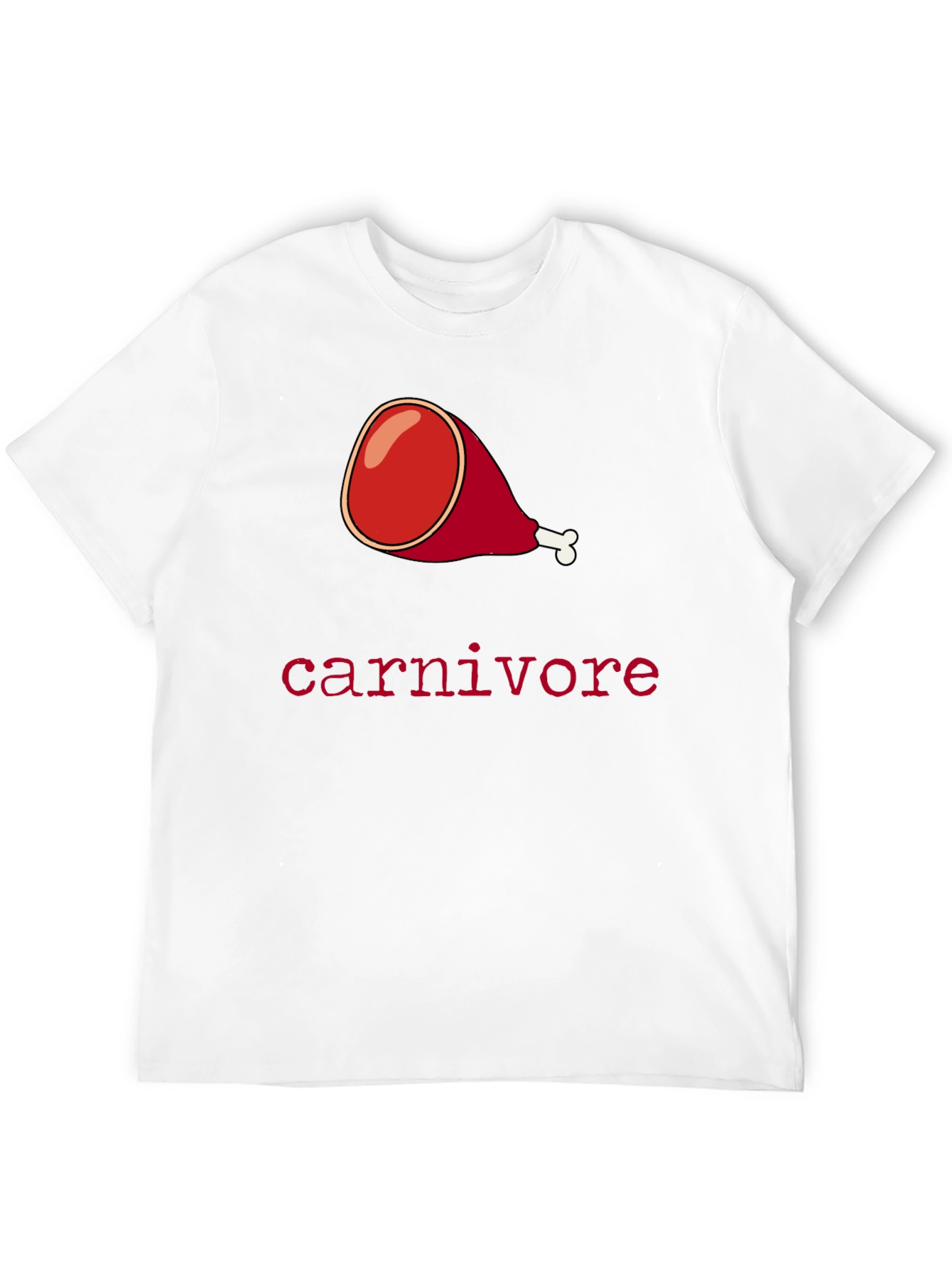 Carnivore Ham Graphic Tee - Meat Lovers T-Shirt