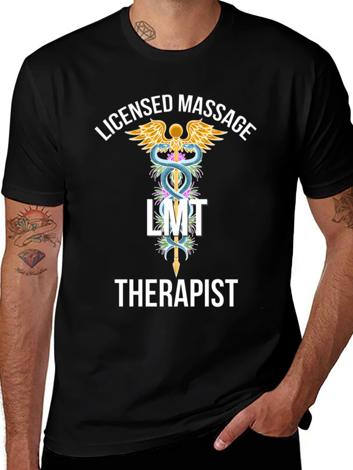 Licensed Massage Therapist T-Shirt - LMT Gift
