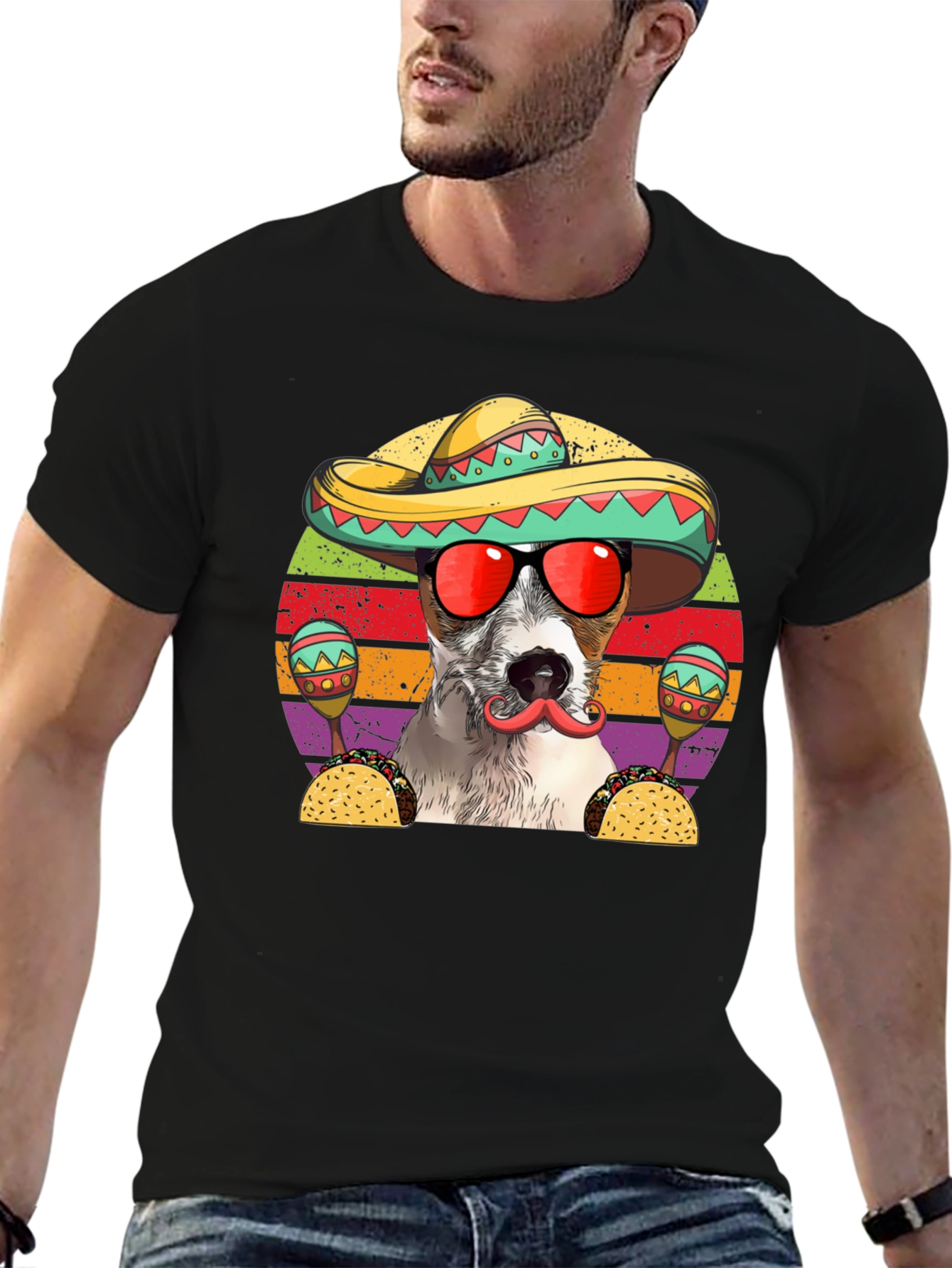 Taco Dog Cinco de Mayo T-Shirt