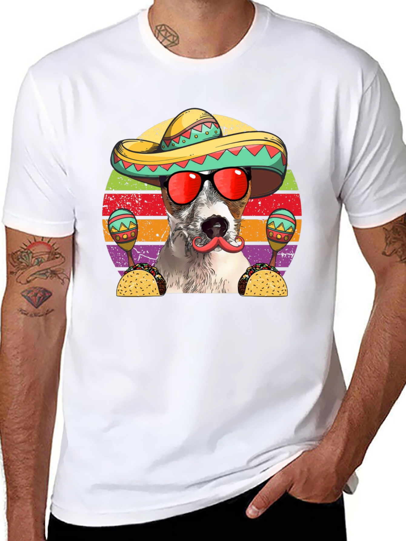Taco Dog Cinco de Mayo T-Shirt