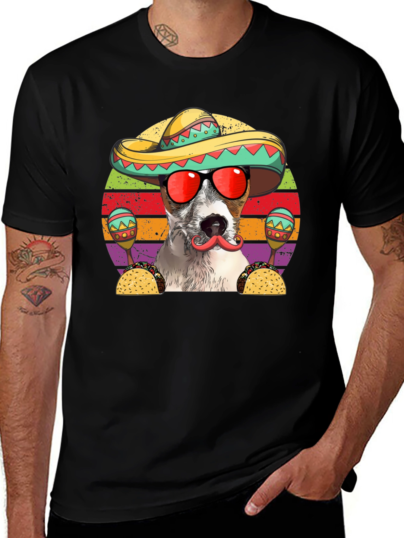Taco Dog Cinco de Mayo T-Shirt