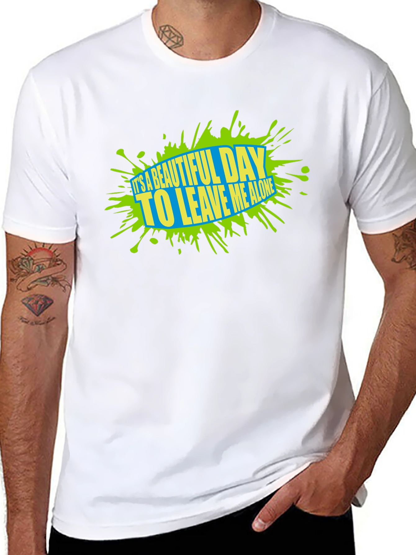Beautiful Day Graphic Tee - Leave Me Alone