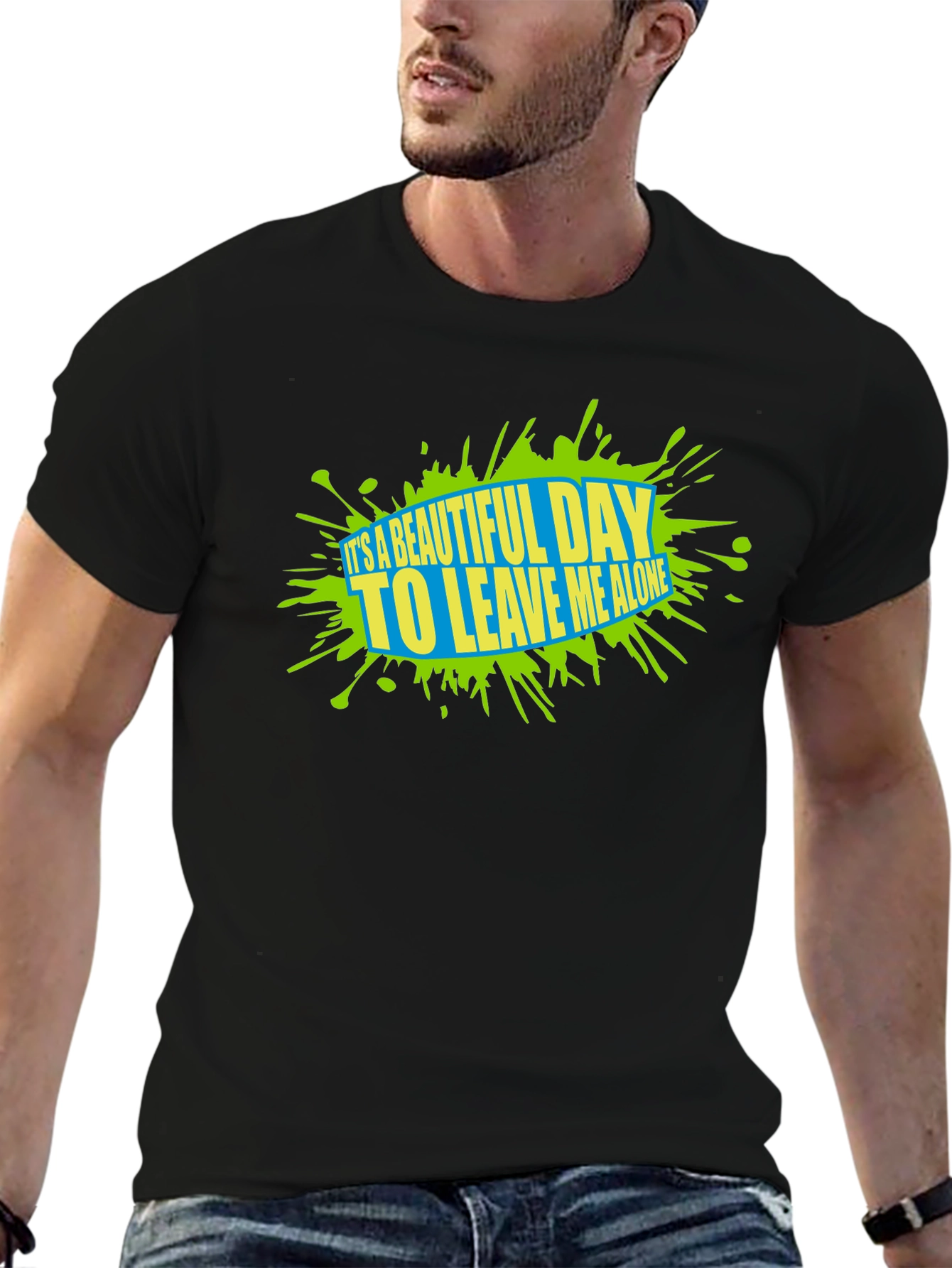 Beautiful Day Graphic Tee - Leave Me Alone