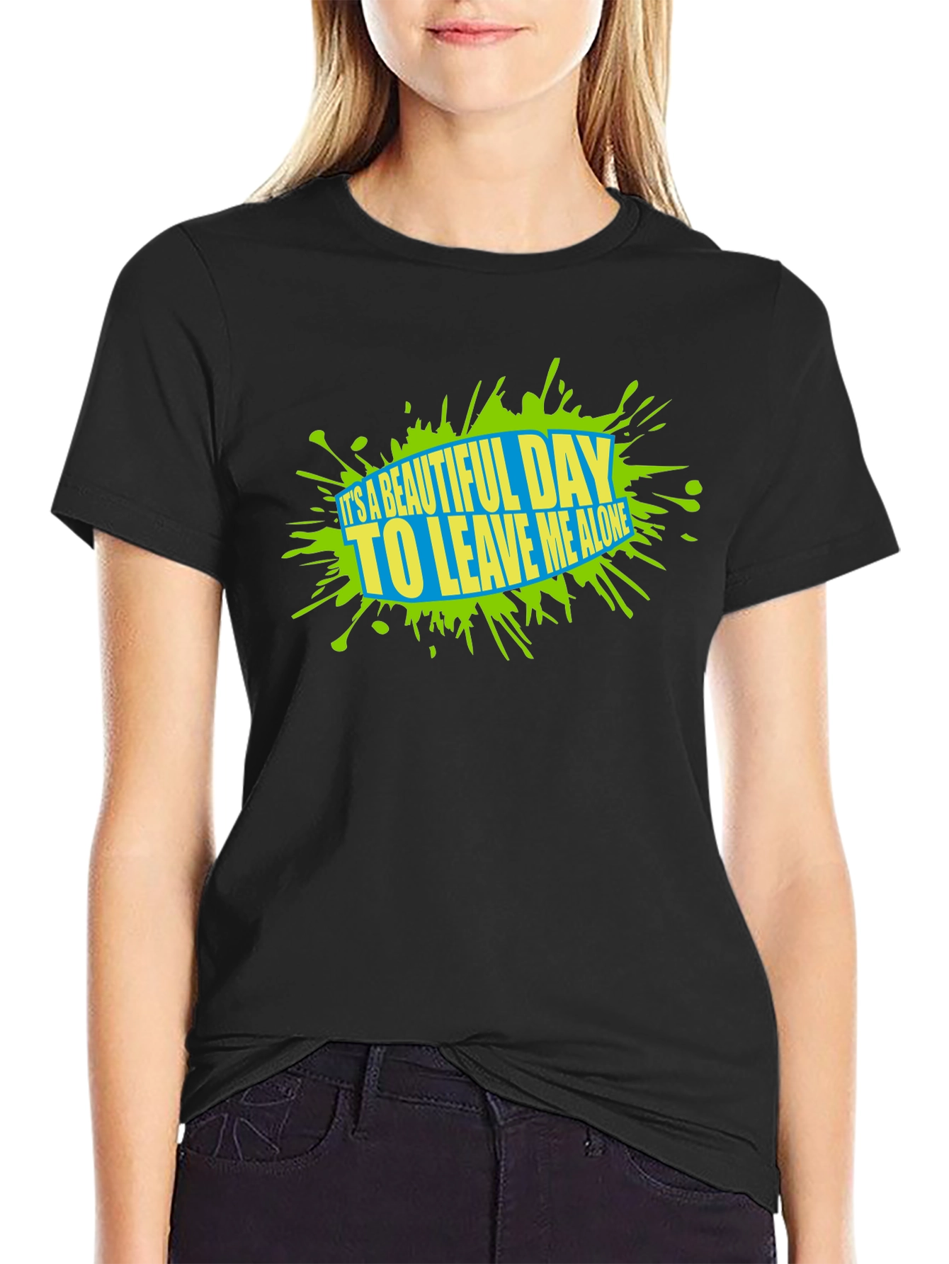 Beautiful Day Graphic Tee - Leave Me Alone