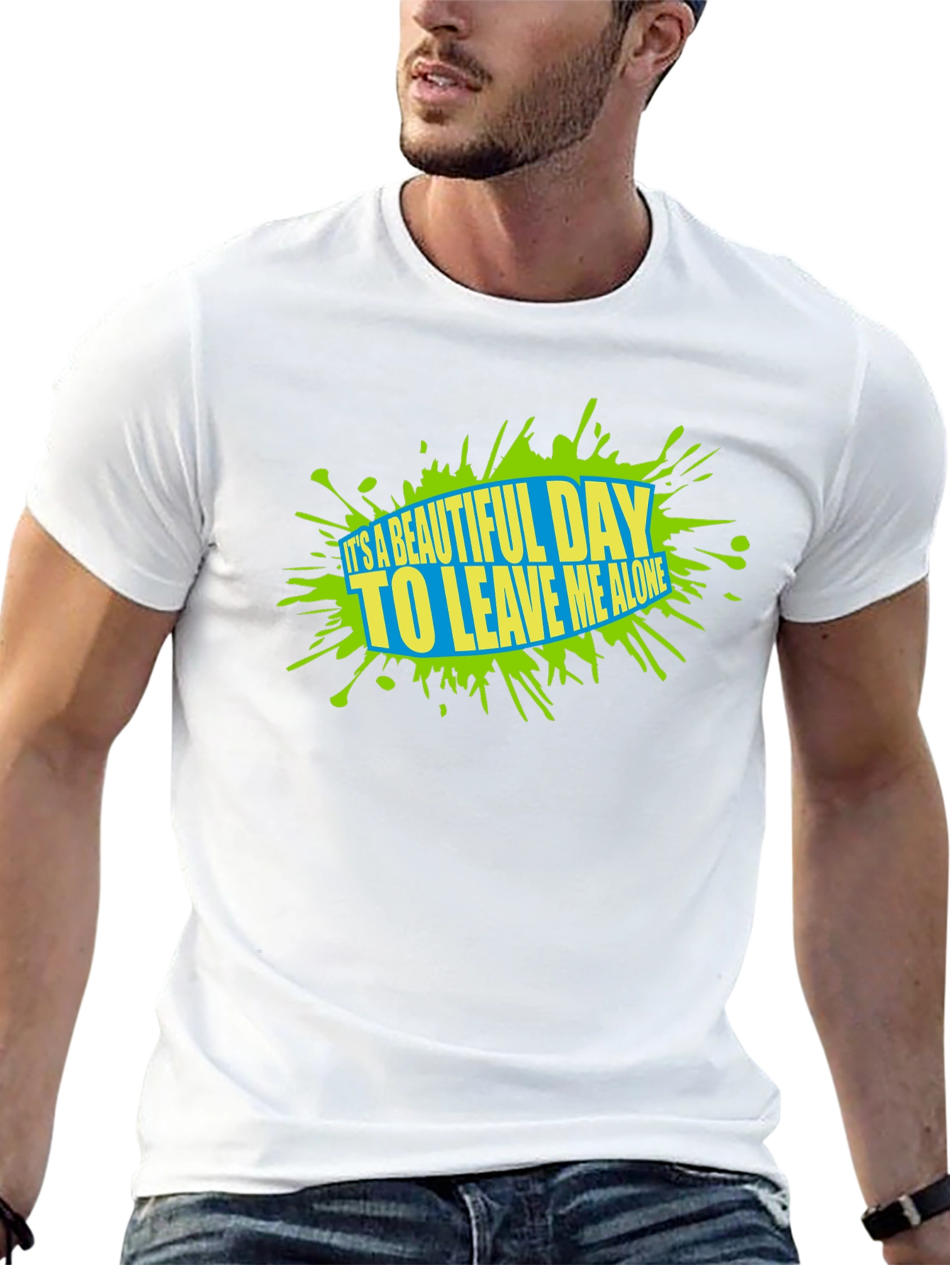 Beautiful Day Graphic Tee - Leave Me Alone