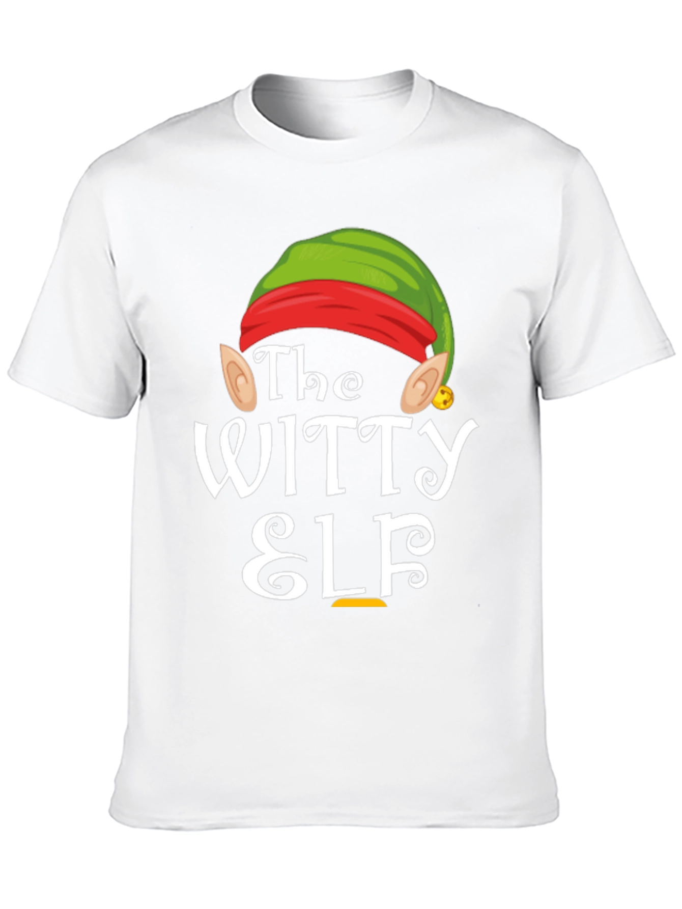 The Witty Elf Graphic Tee - Christmas Holiday T-Shirt