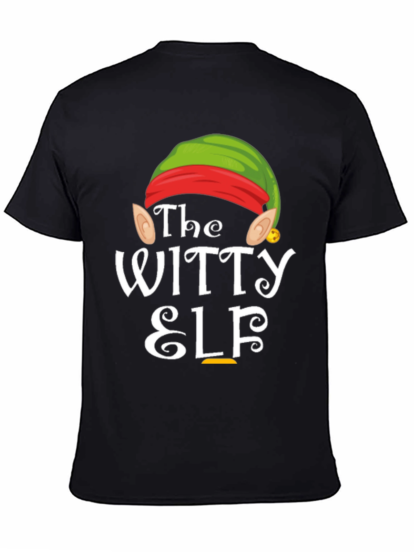 The Witty Elf Graphic Tee - Christmas Holiday T-Shirt
