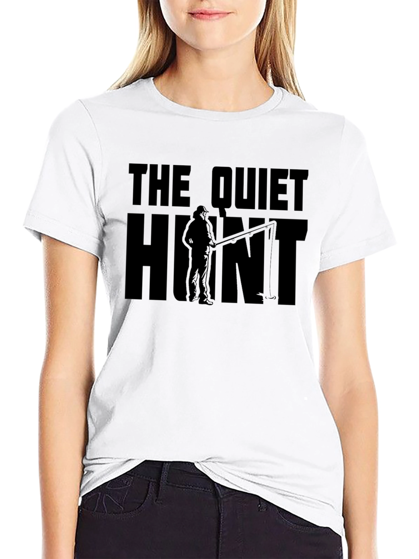 The Quiet Hunt T-Shirt - Angler Fishing Tee