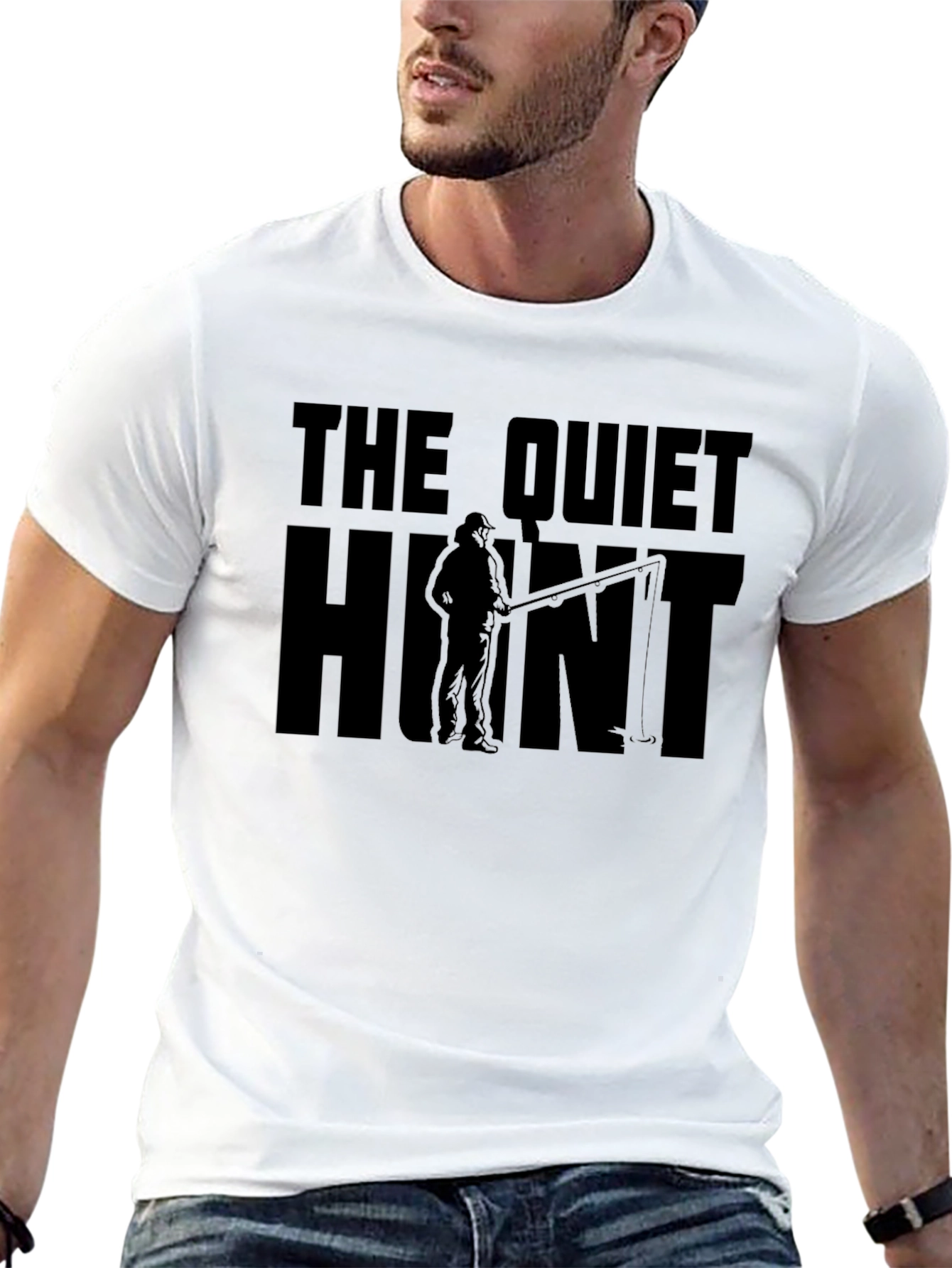 The Quiet Hunt T-Shirt - Angler Fishing Tee