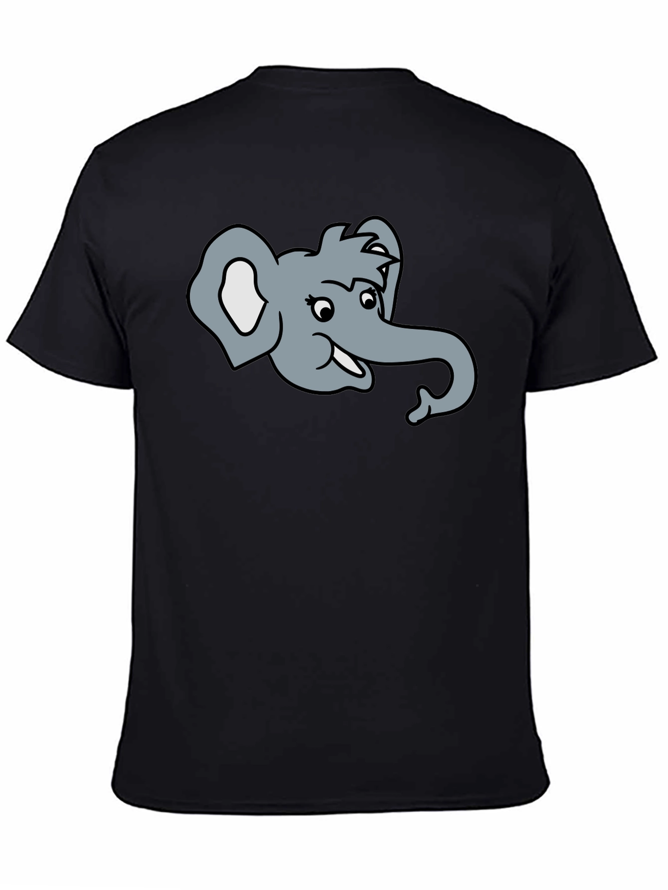 Elephant Cartoon Graphic T-Shirt