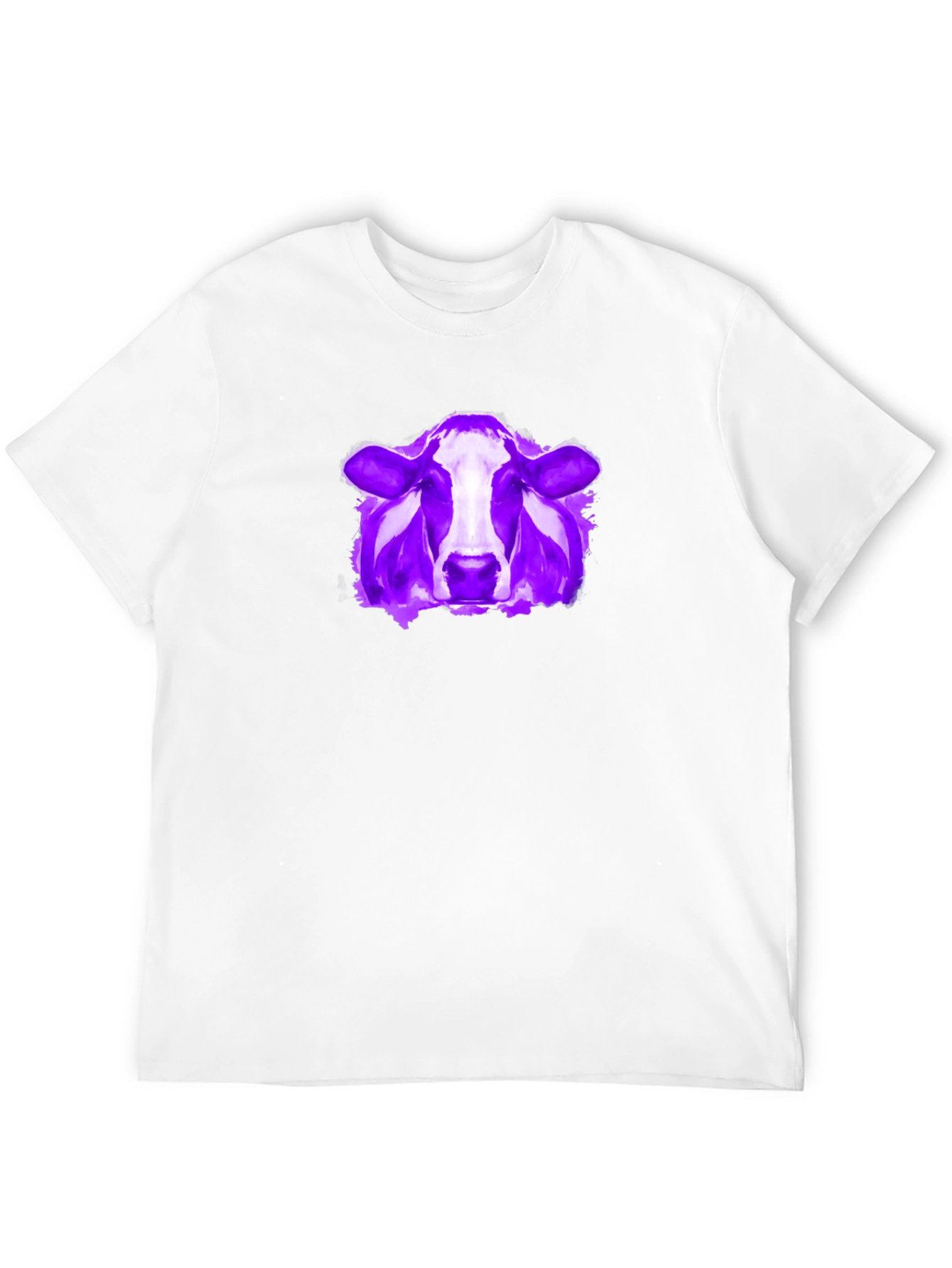Cow Graphic Tee - Modern Artistic Design