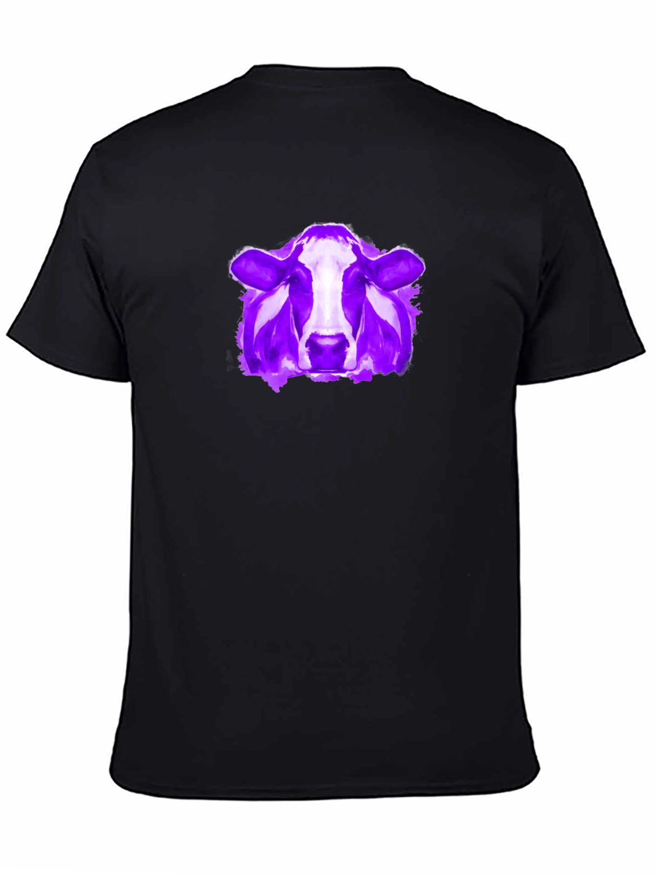 Cow Graphic Tee - Modern Artistic Design