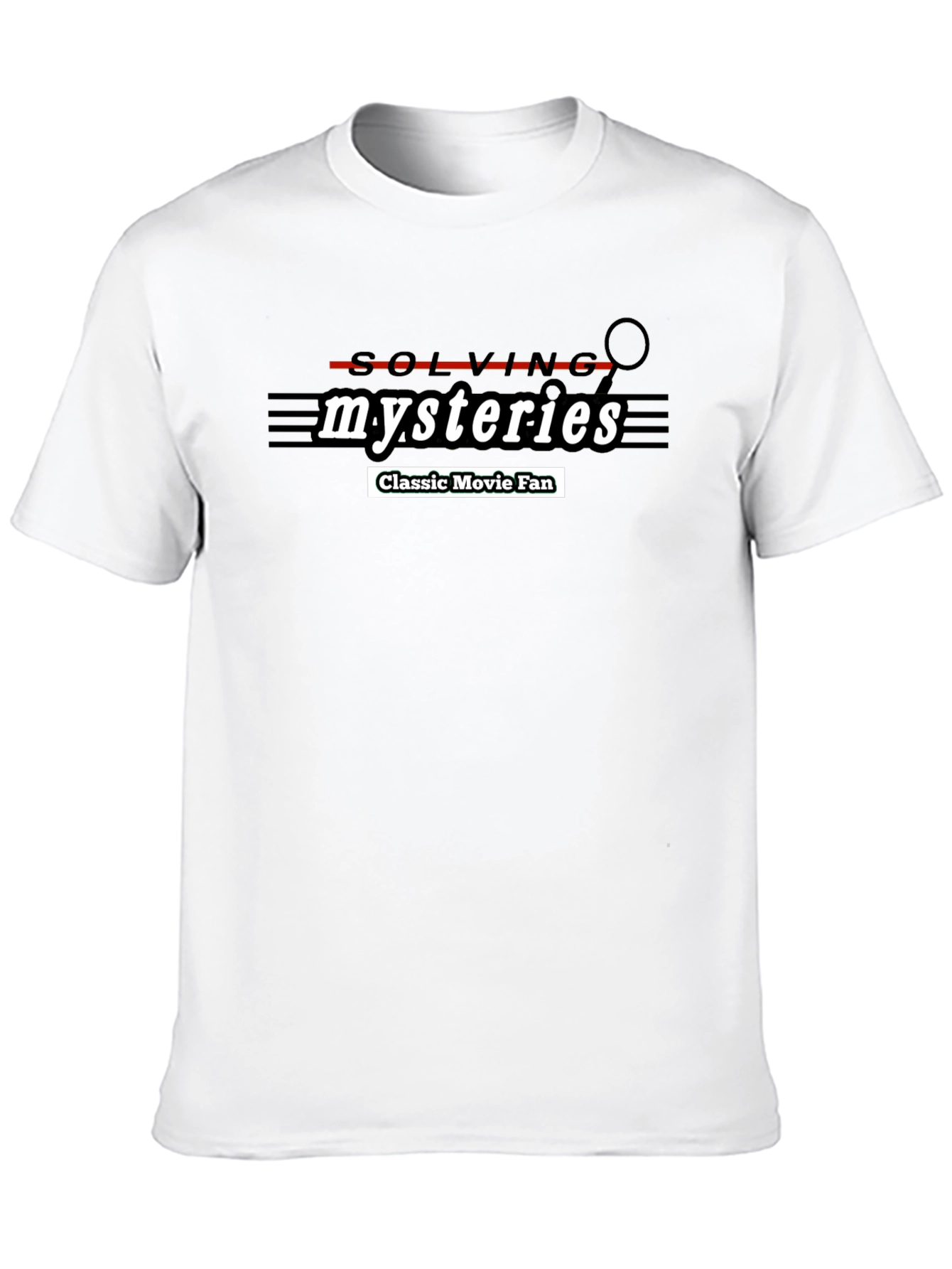 Solving Mysteries Classic Movie Fan T-Shirt