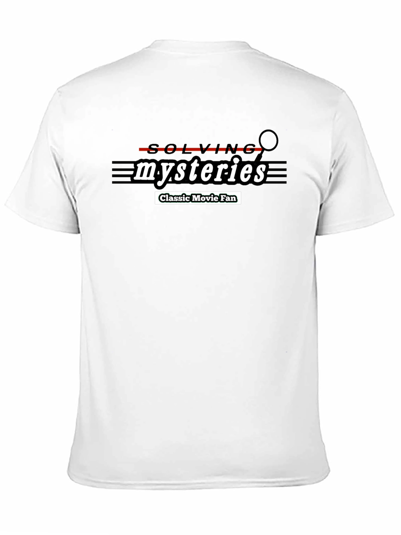 Solving Mysteries Classic Movie Fan T-Shirt