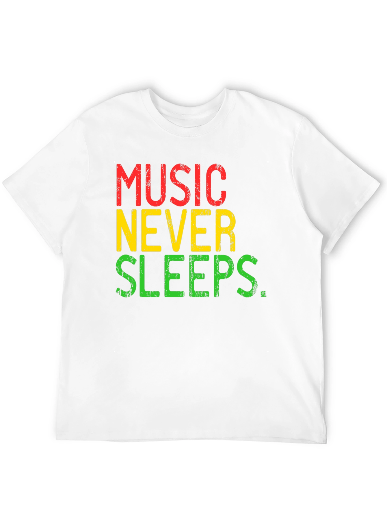 Music Never Sleeps Graphic T-Shirt