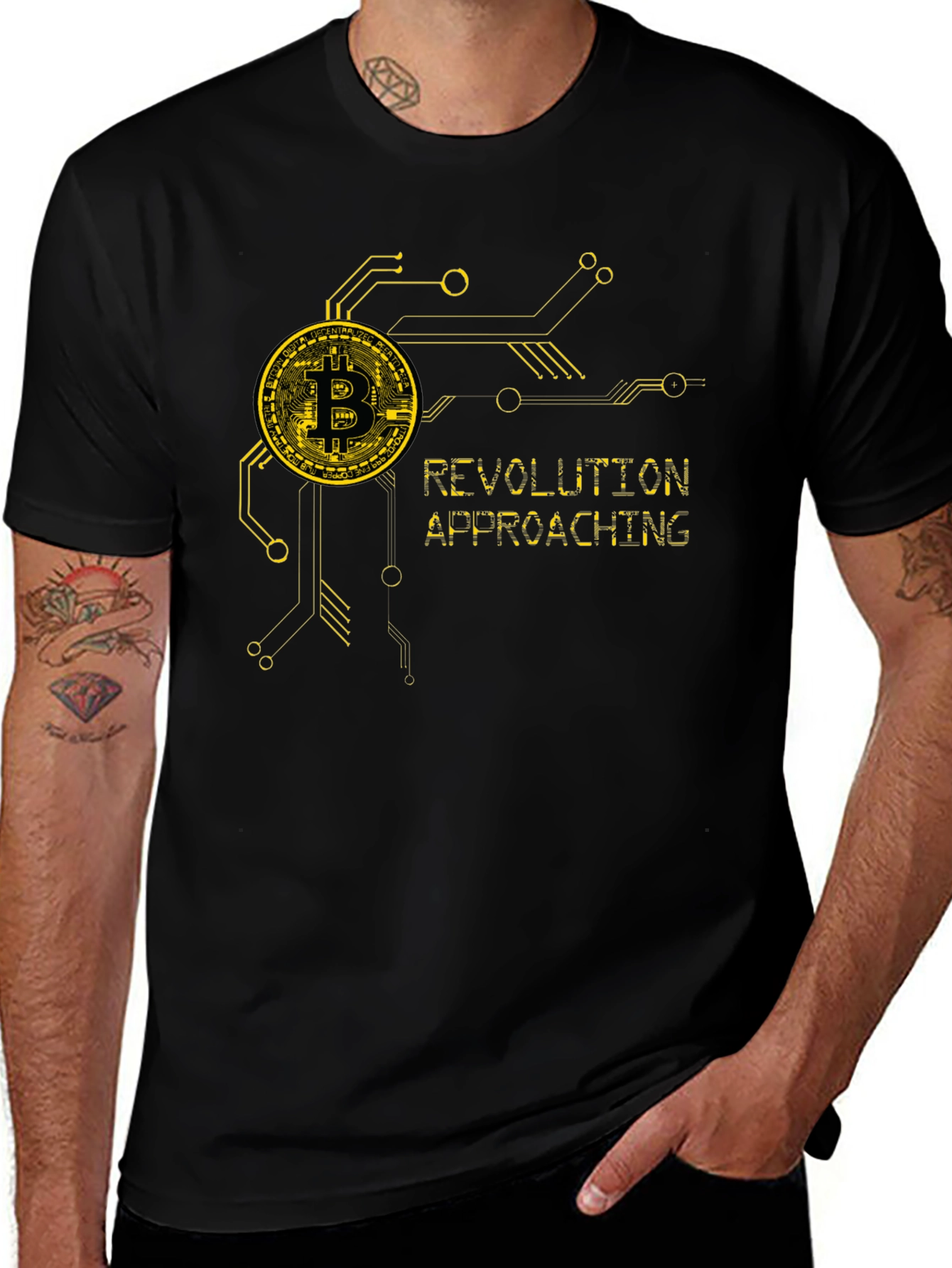 Bitcoin Revolution T-Shirt - Crypto Tee
