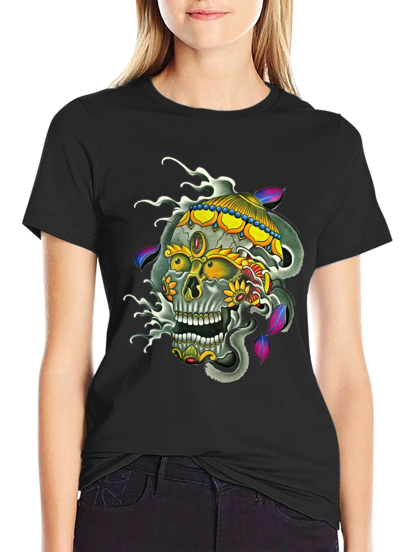 Skull T-Shirt: Edgy Graphic Print
