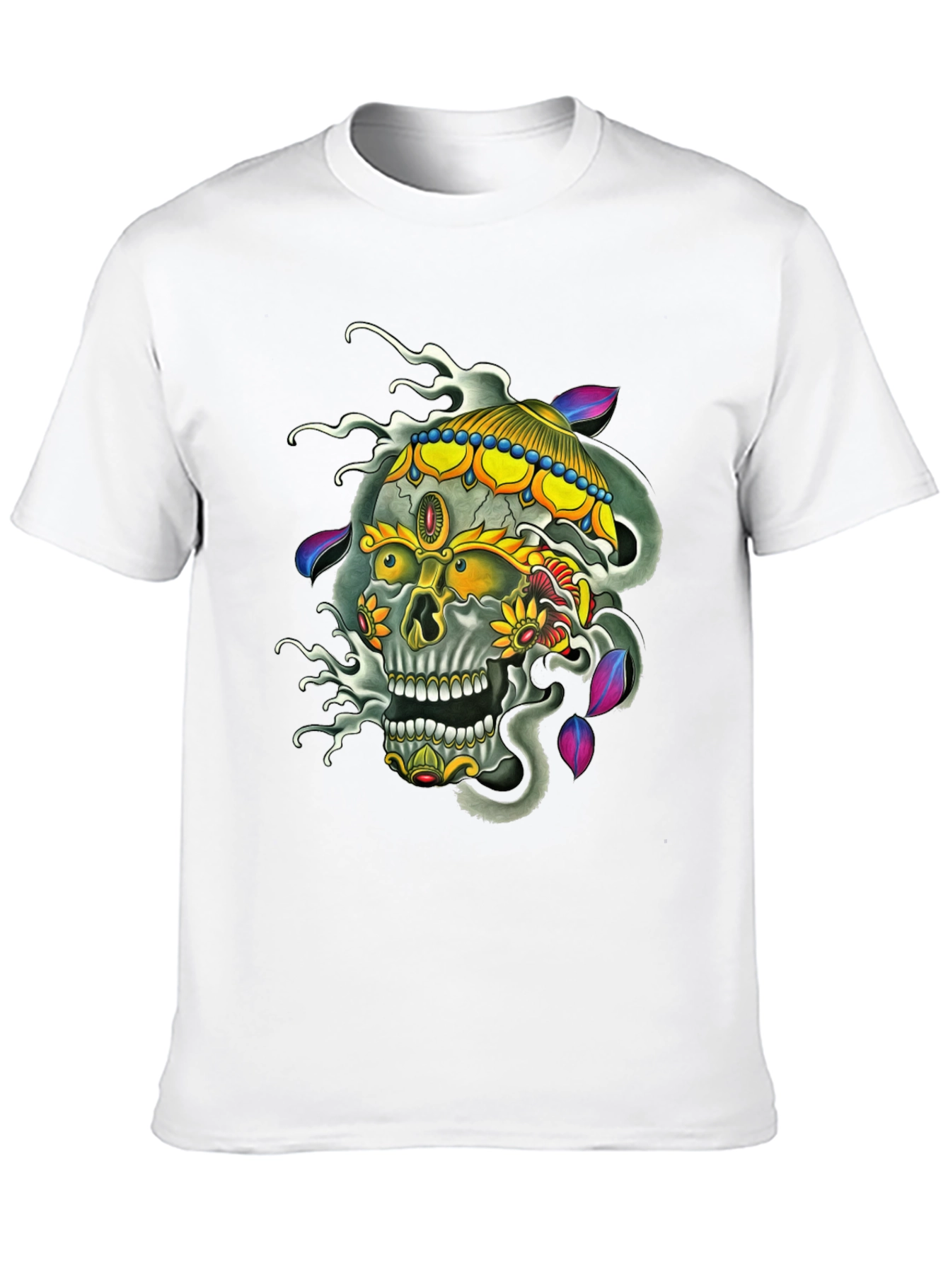 Skull T-Shirt: Edgy Graphic Print