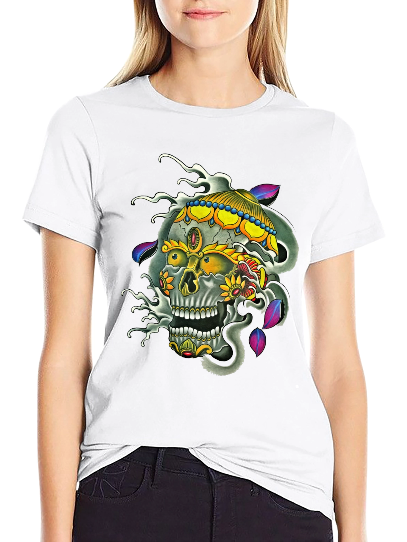 Skull T-Shirt: Edgy Graphic Print