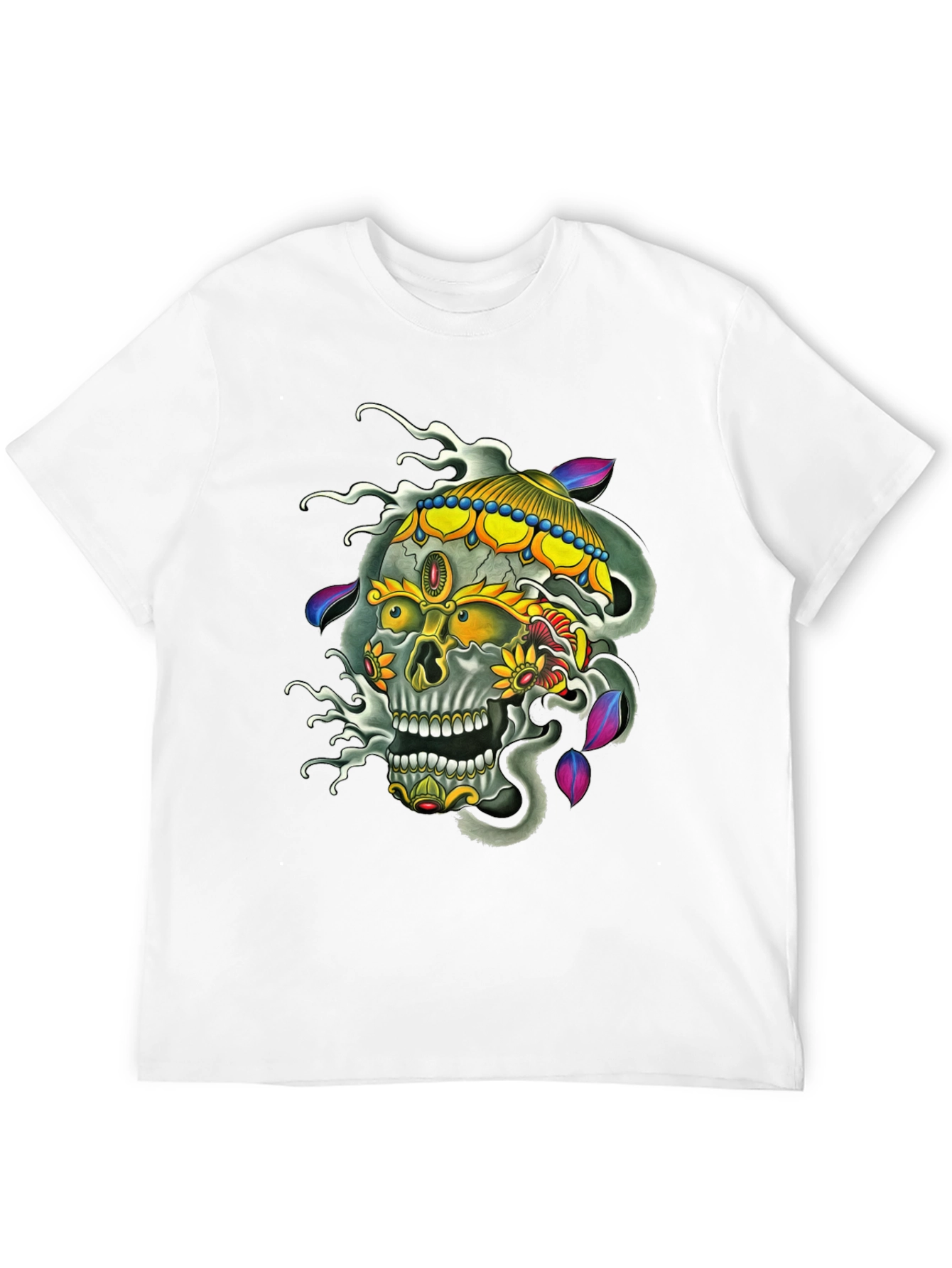 Skull T-Shirt: Edgy Graphic Print