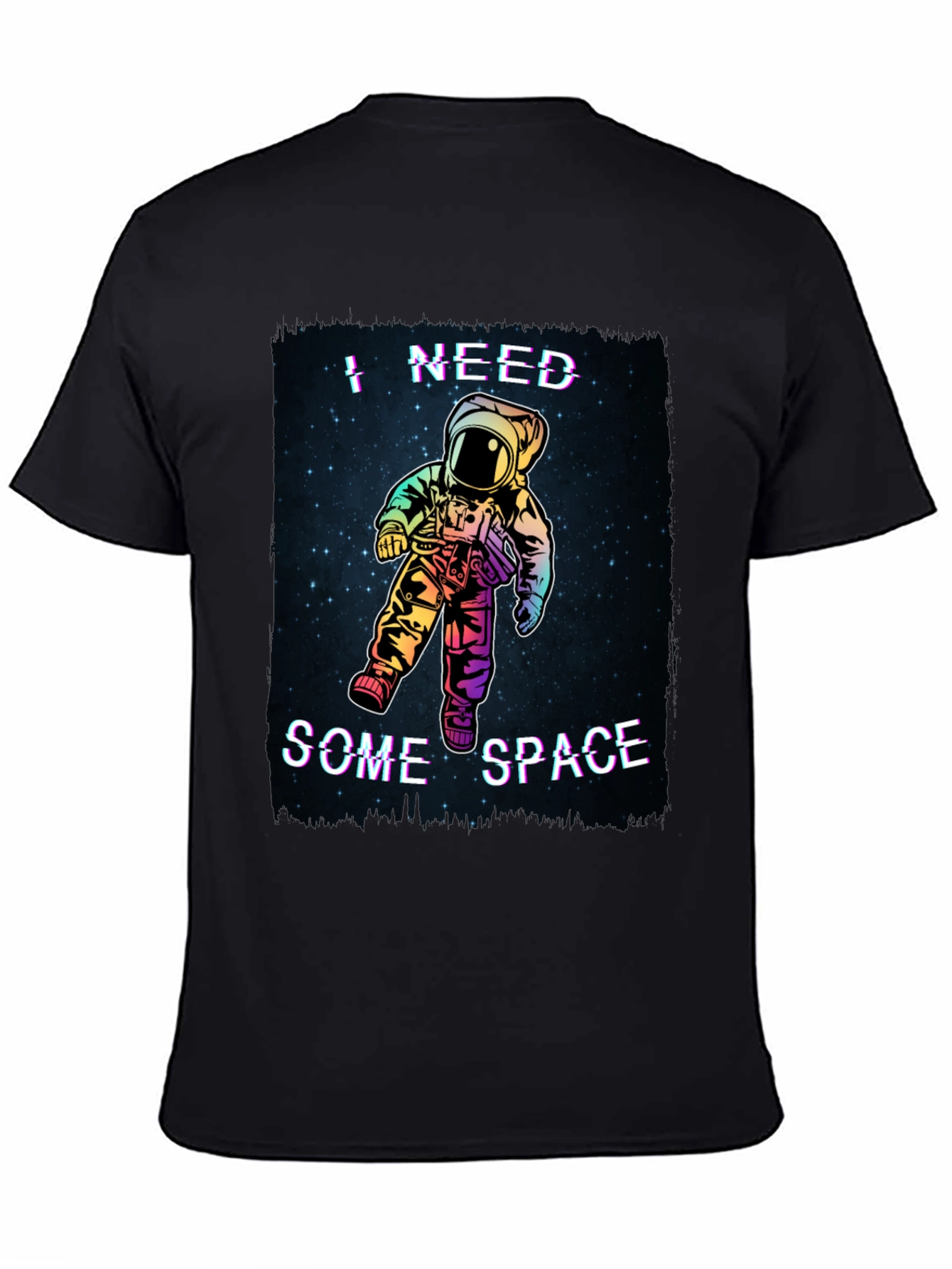 I Need Some Space Astronaut Graphic T-Shirt