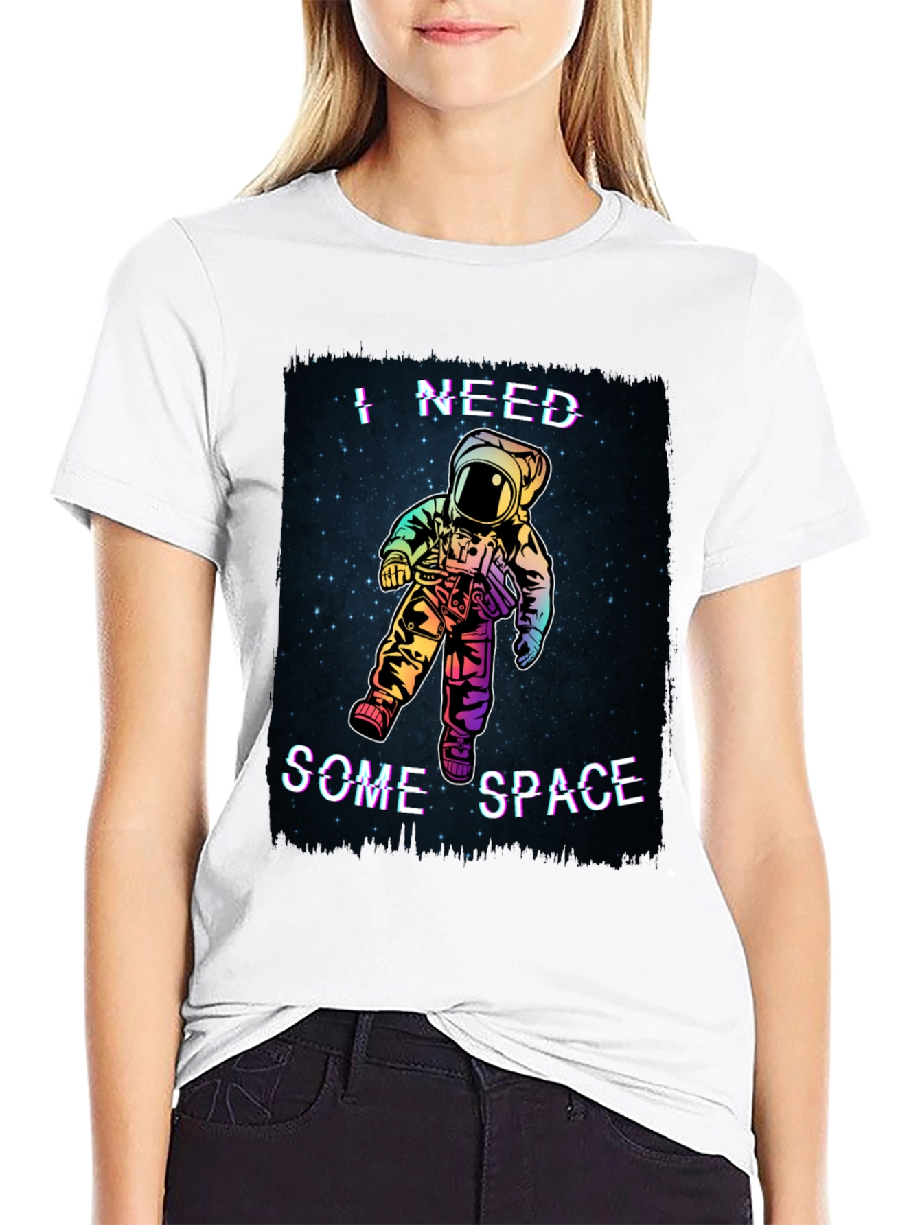 I Need Some Space Astronaut Graphic T-Shirt
