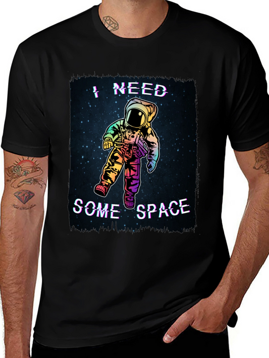 I Need Some Space Astronaut Graphic T-Shirt