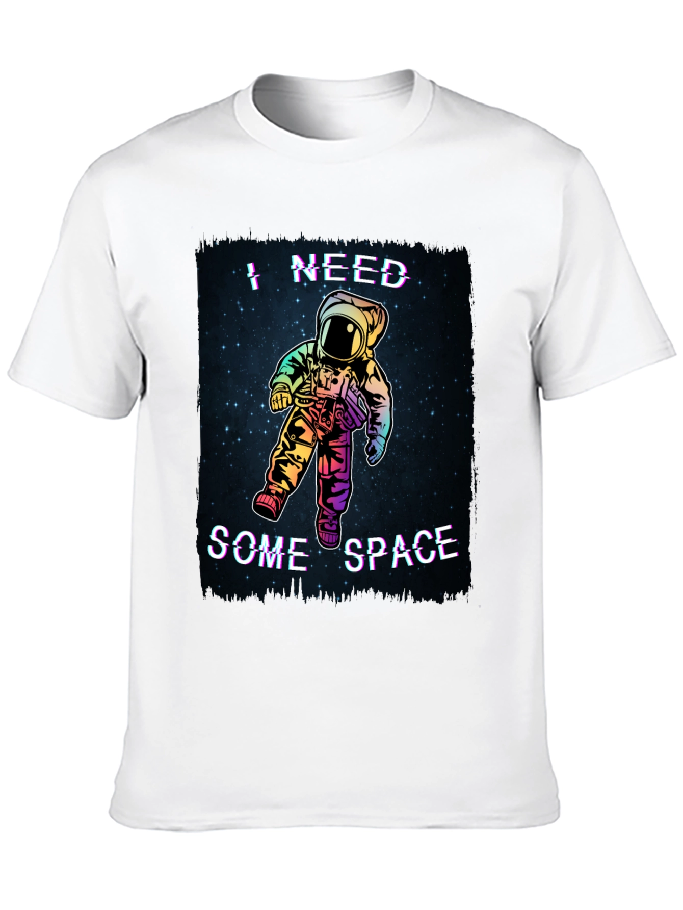 I Need Some Space Astronaut Graphic T-Shirt