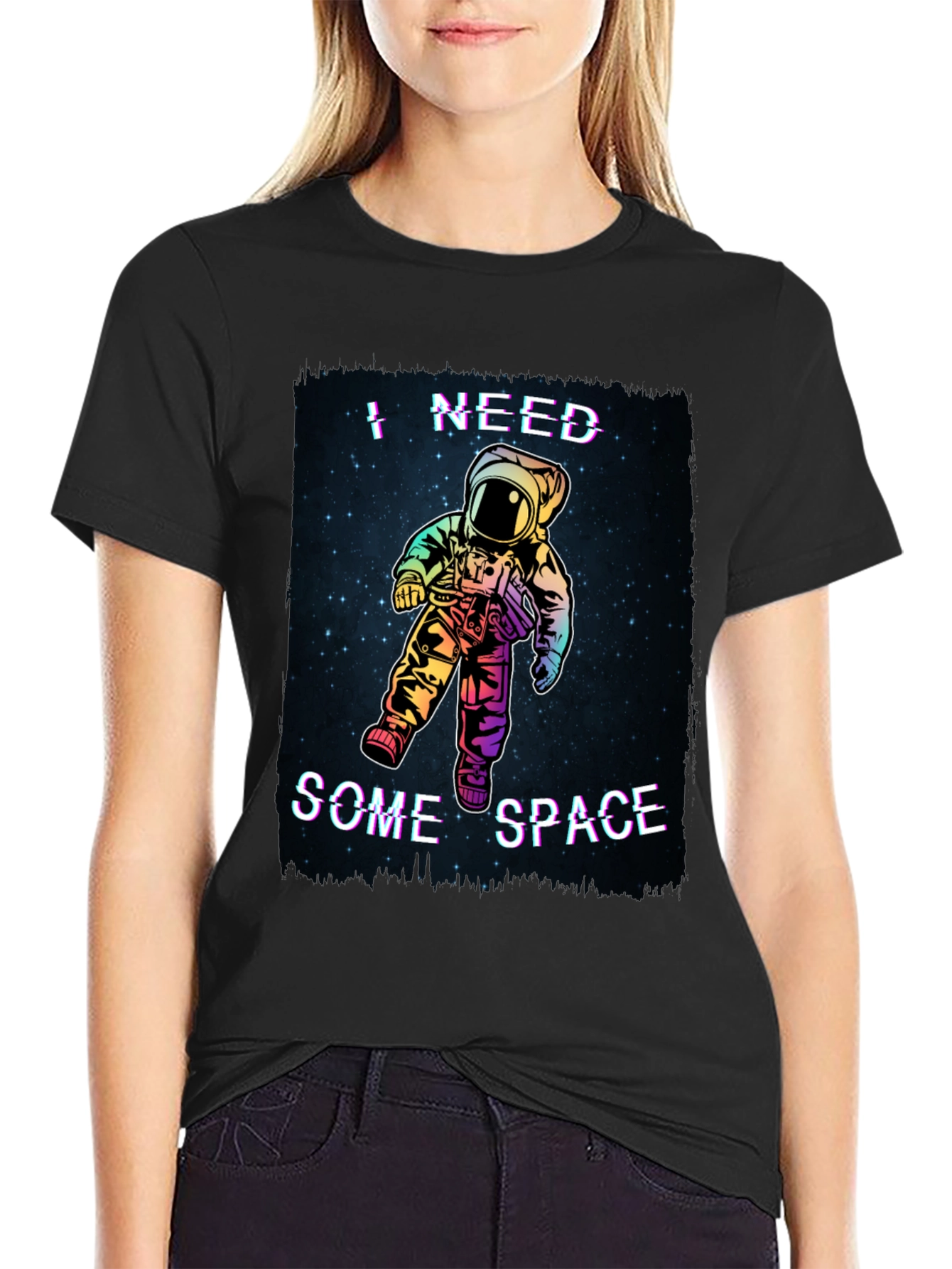 I Need Some Space Astronaut Graphic T-Shirt