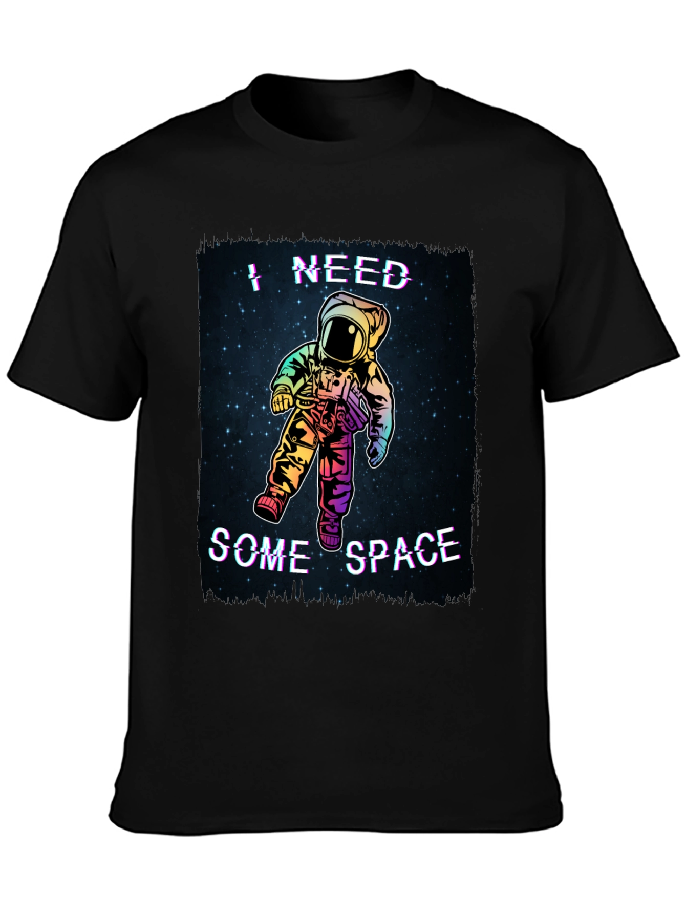I Need Some Space Astronaut Graphic T-Shirt