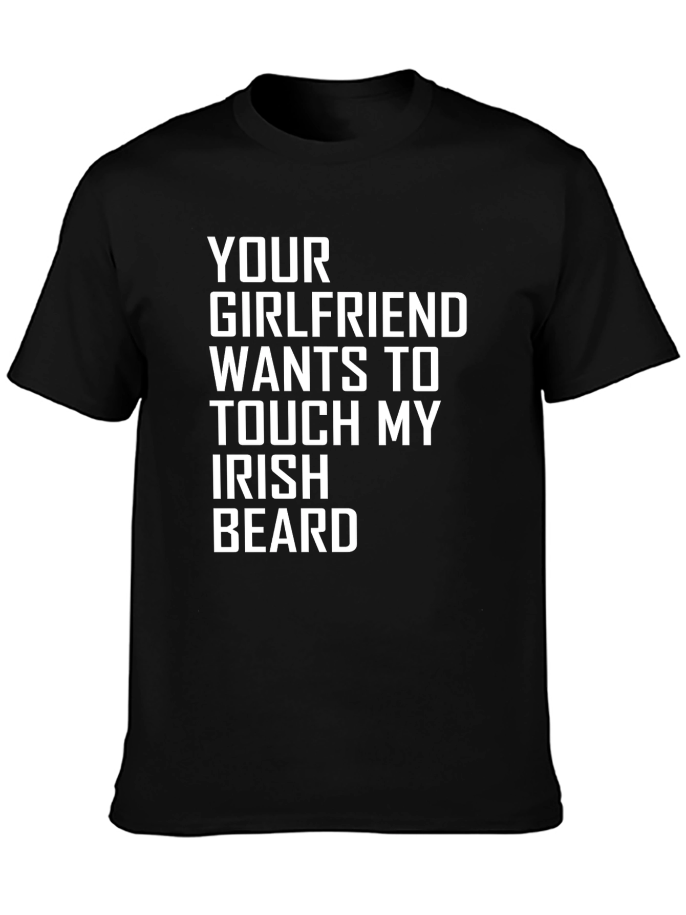 Irish Beard Graphic Novelty T-Shirt