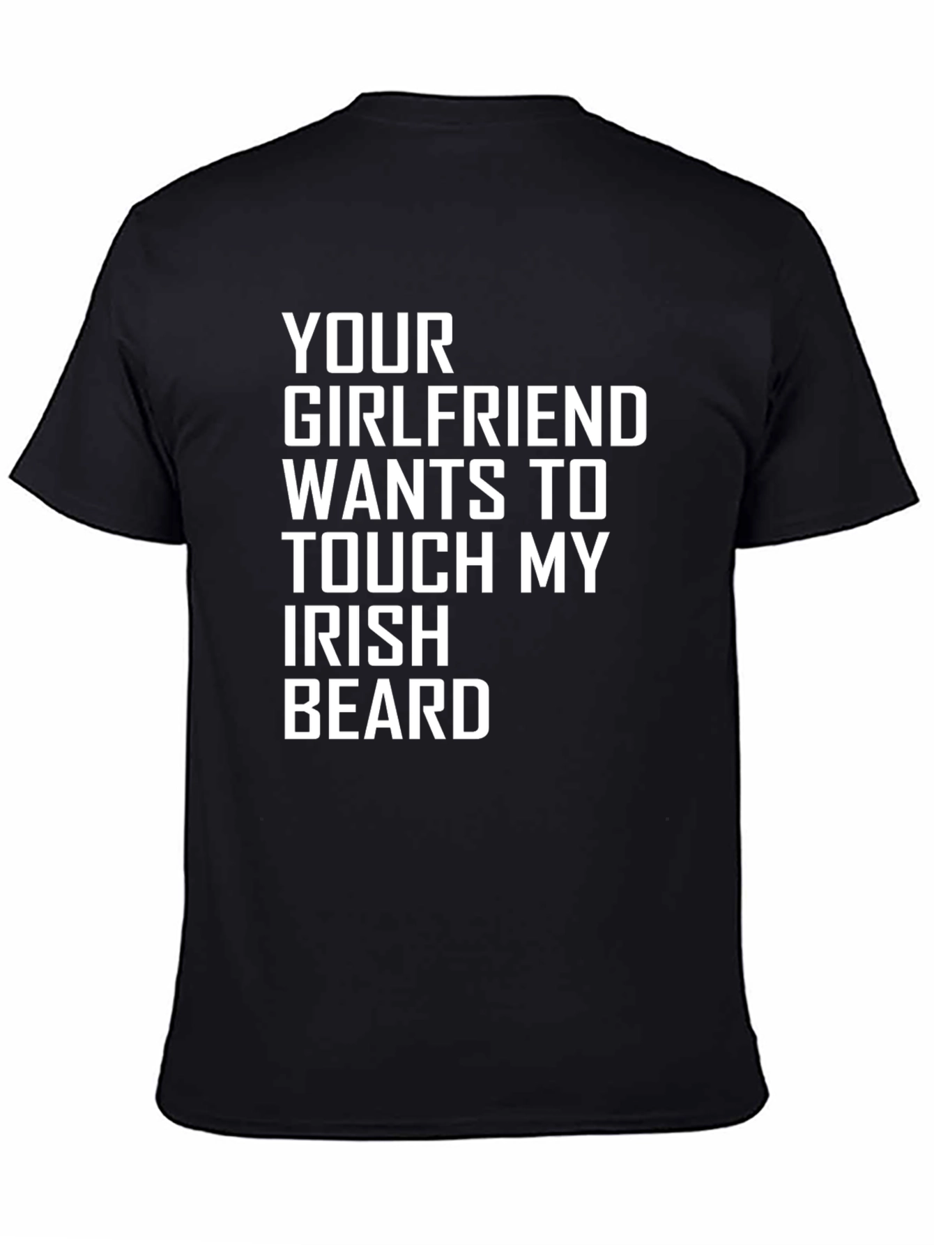 Irish Beard Graphic Novelty T-Shirt