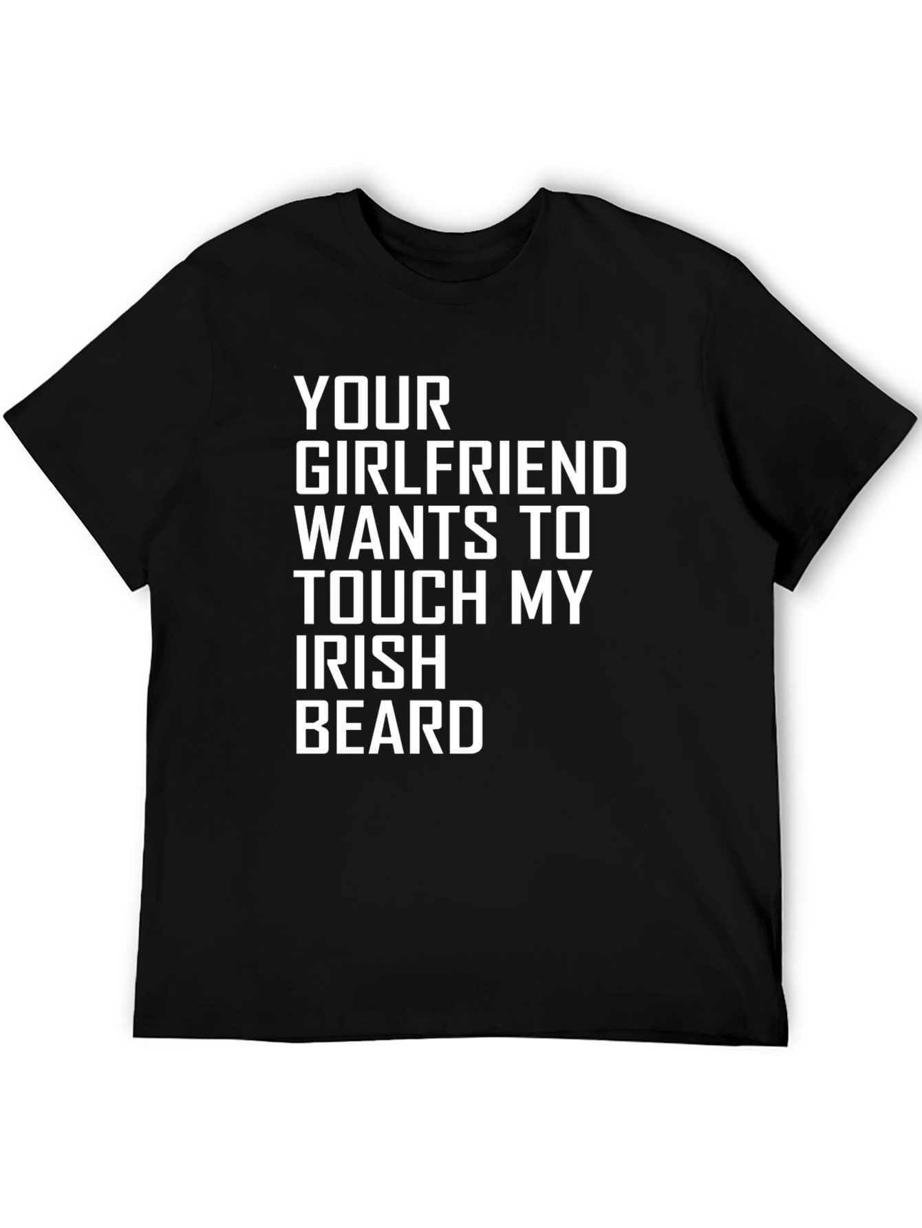 Irish Beard Graphic Novelty T-Shirt