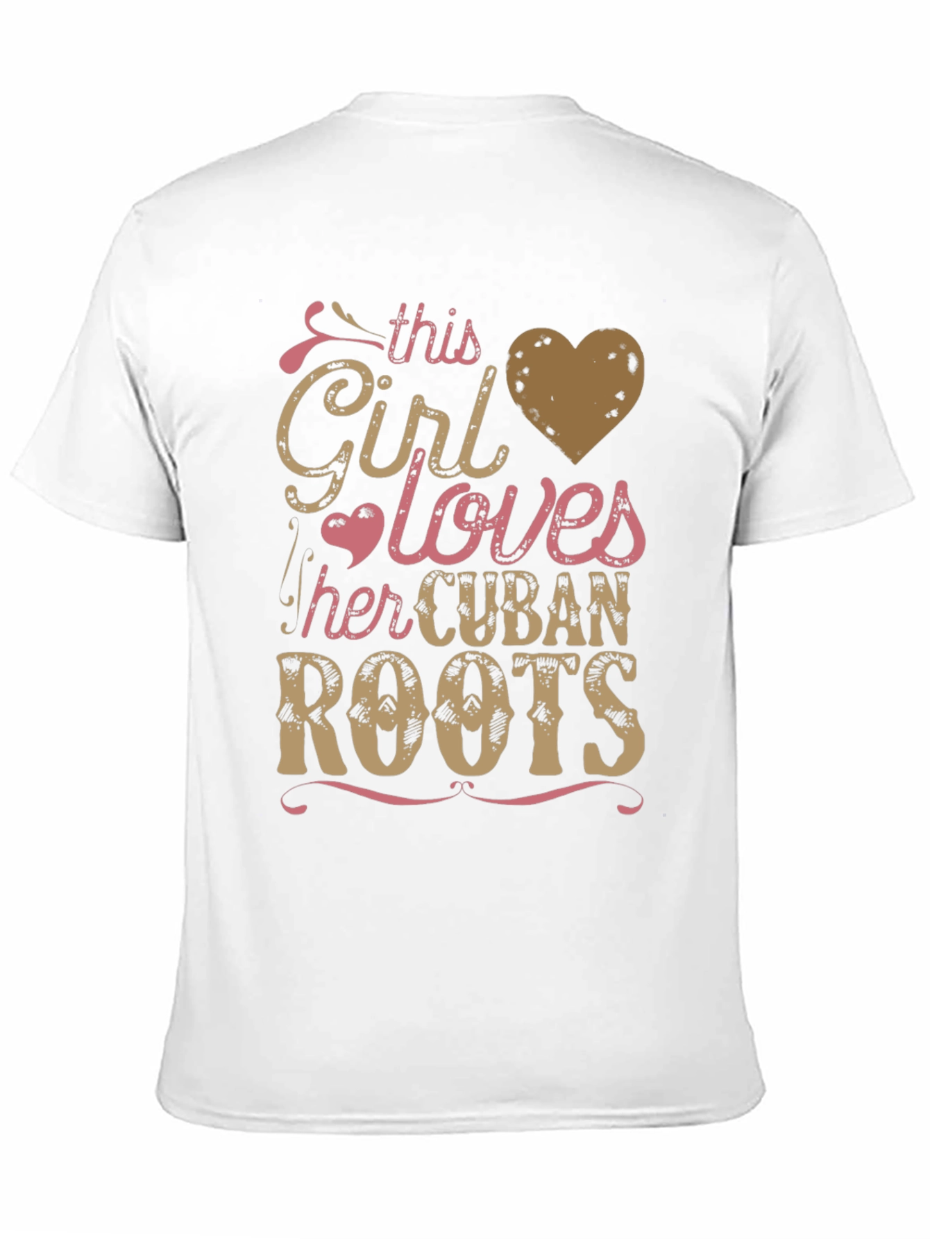 Cuban Roots T-Shirt - This Girl Loves Cuba Tee