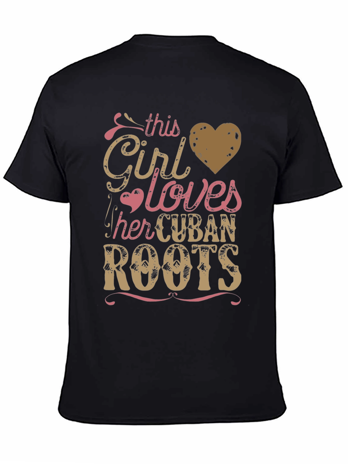 Cuban Roots T-Shirt - This Girl Loves Cuba Tee