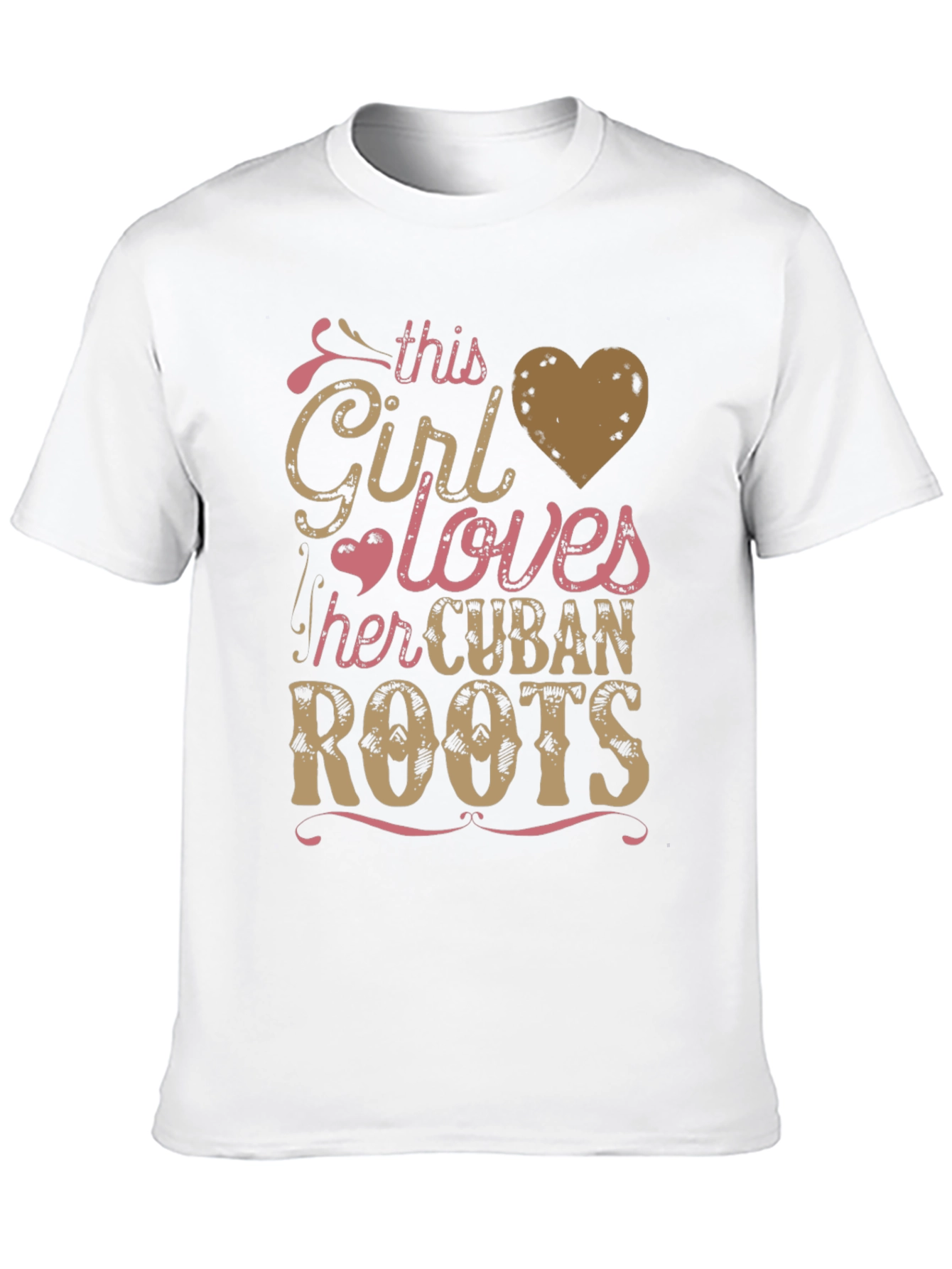 Cuban Roots T-Shirt - This Girl Loves Cuba Tee