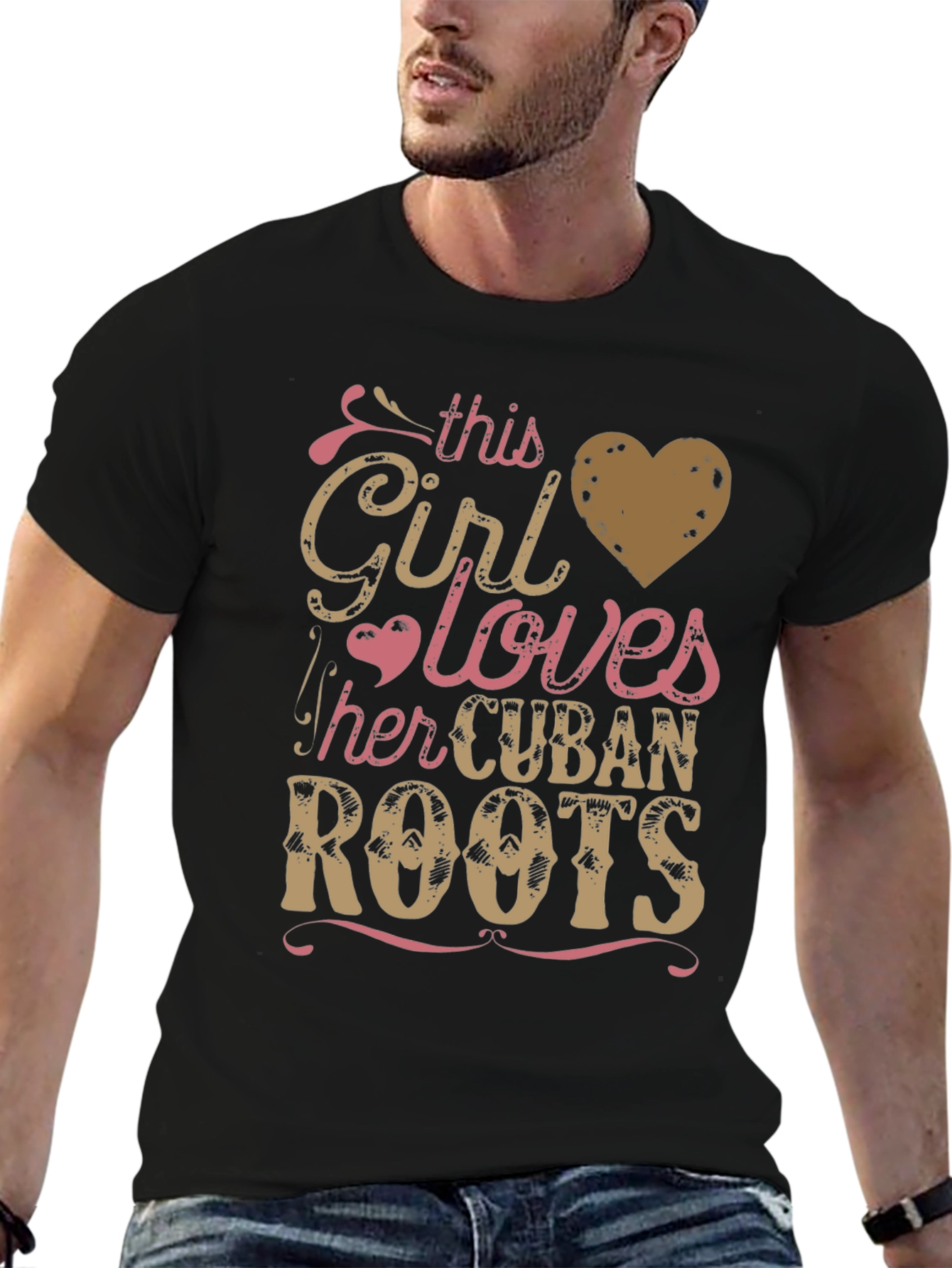 Cuban Roots T-Shirt - This Girl Loves Cuba Tee