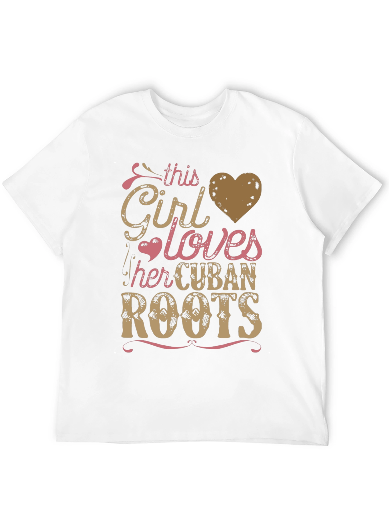 Cuban Roots T-Shirt - This Girl Loves Cuba Tee